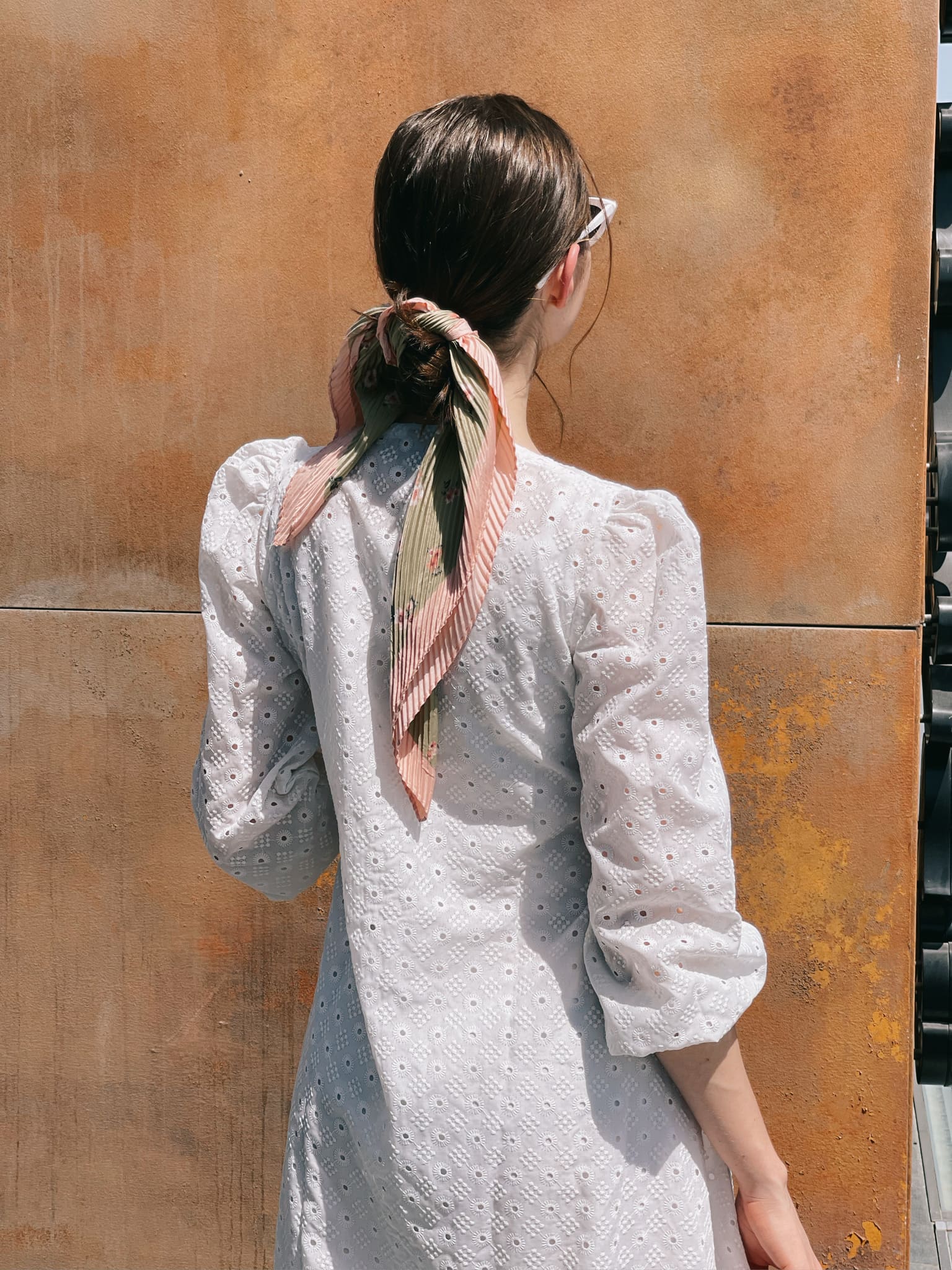 Alice White Cutwork Long Dress - Image 11