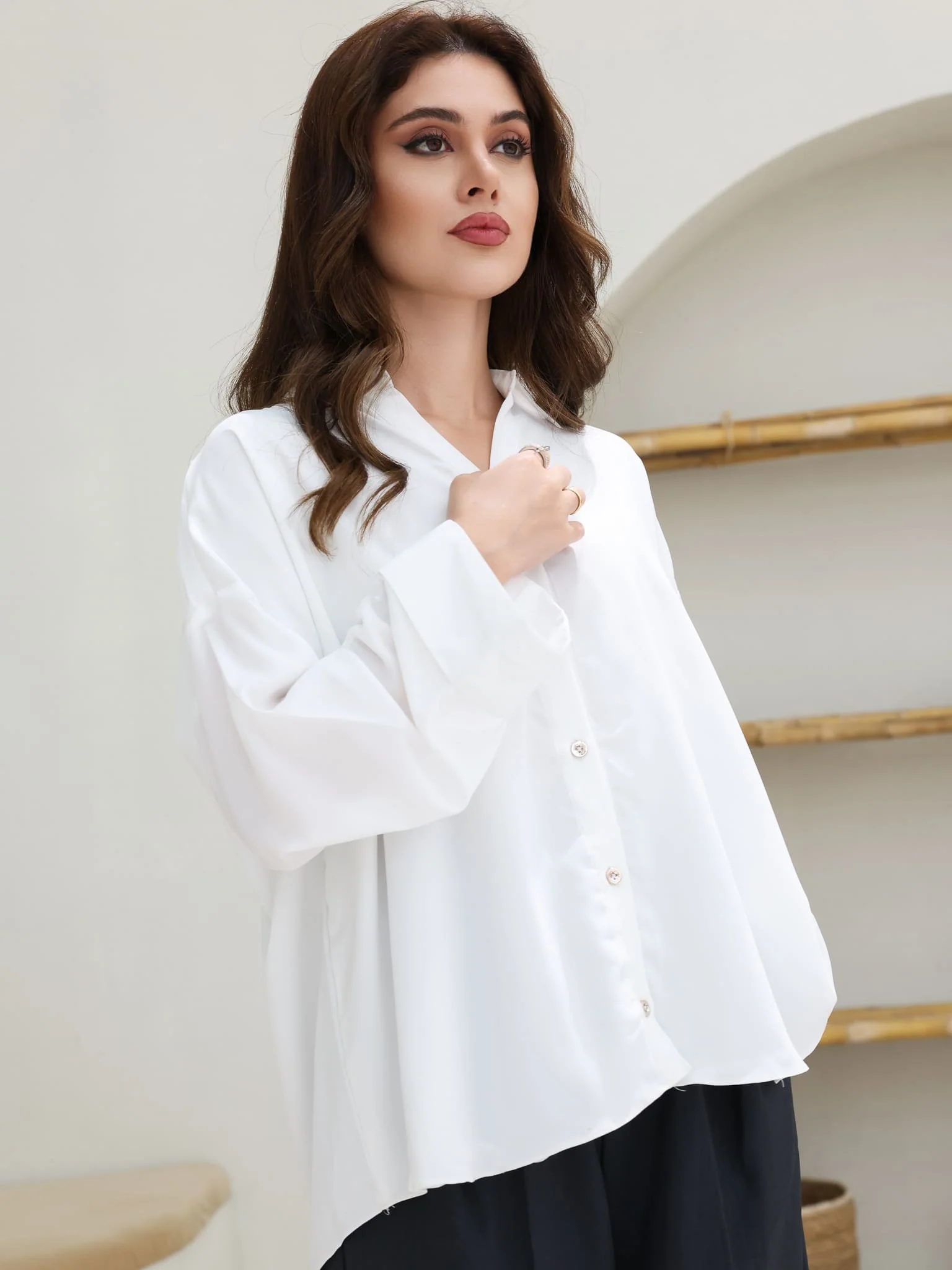 Ashford White Button Down Shirt - Image 7