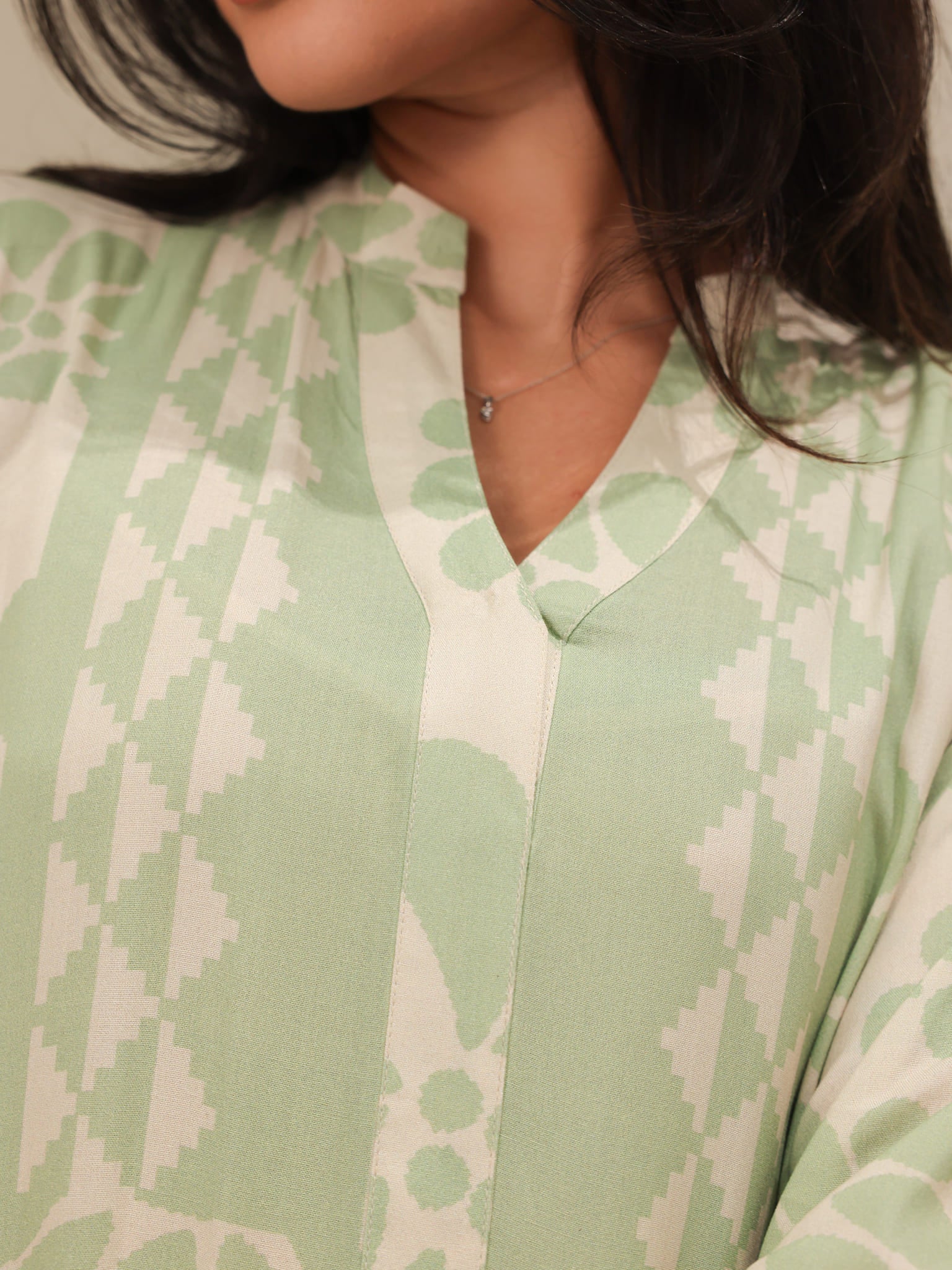 Aurora Green Long Dress - Image 5