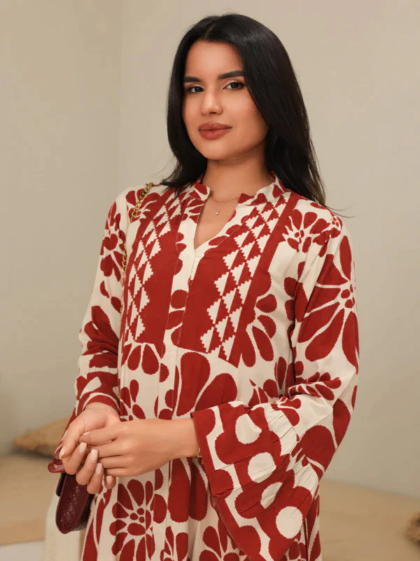 Aurora Maroon Long Dress - Image 5