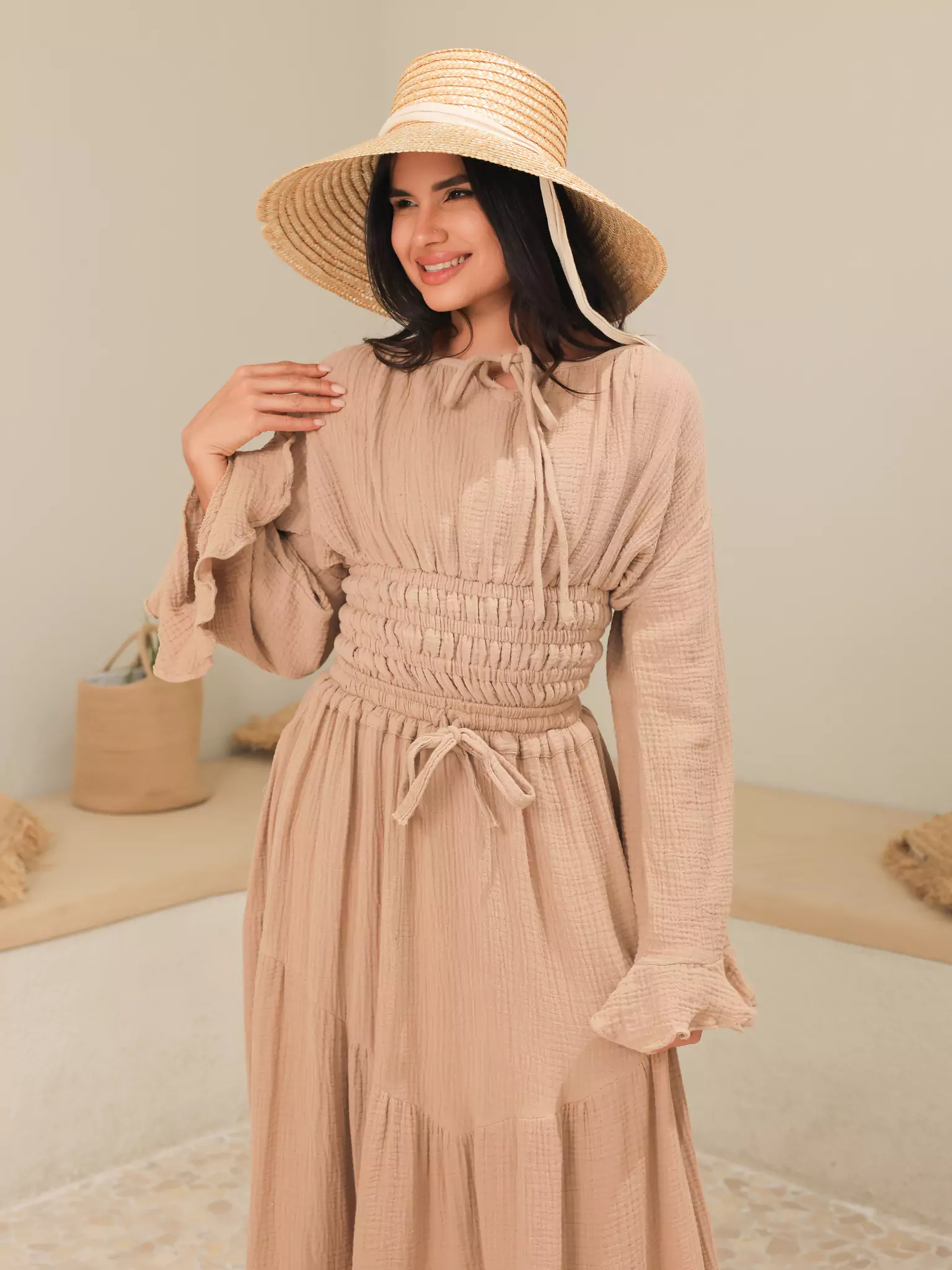 Aurum Muslin Skirt And Shirt - Image 7