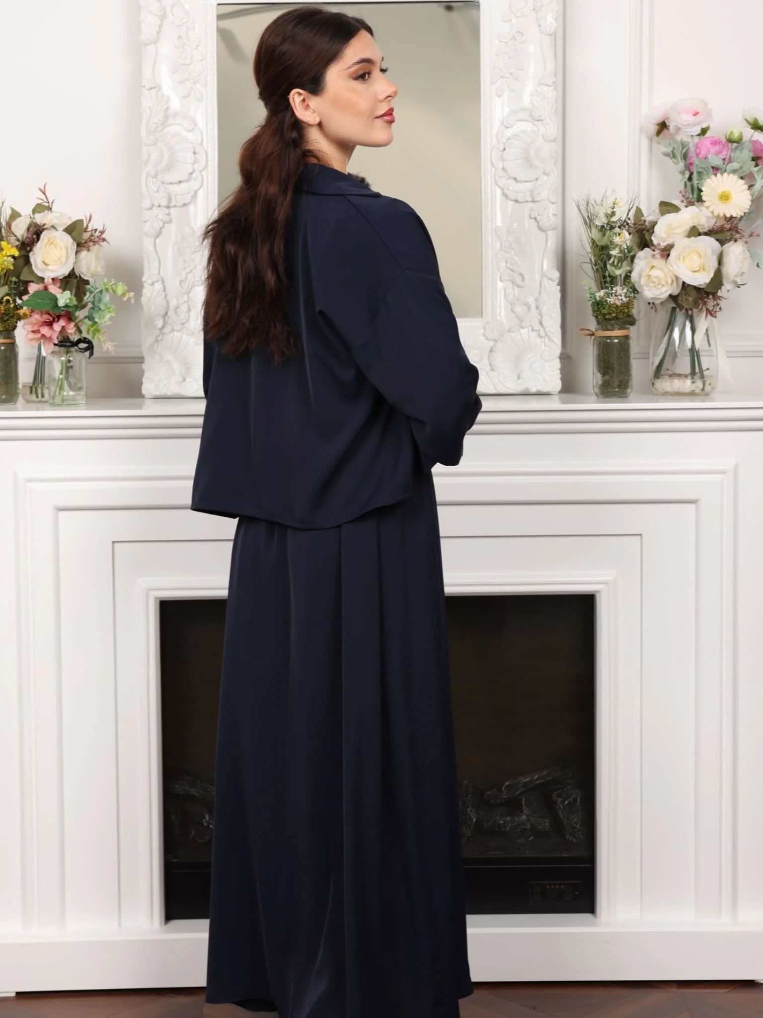 Aylin Blue Shirt And Dress - Image 3