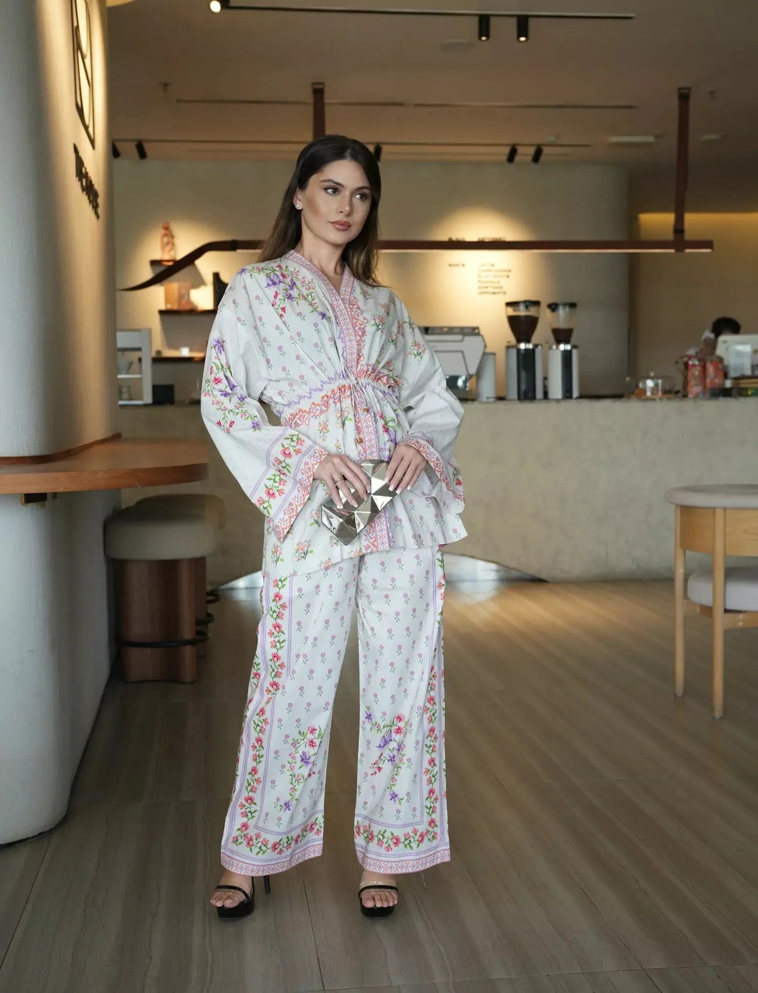 Bargello Cross Print Co Ord Set - Image 11