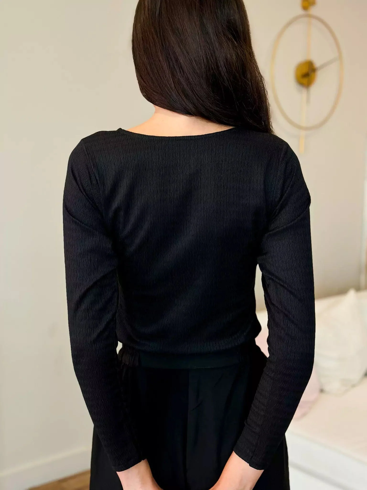 Black Bodysuit Shirt - Image 4
