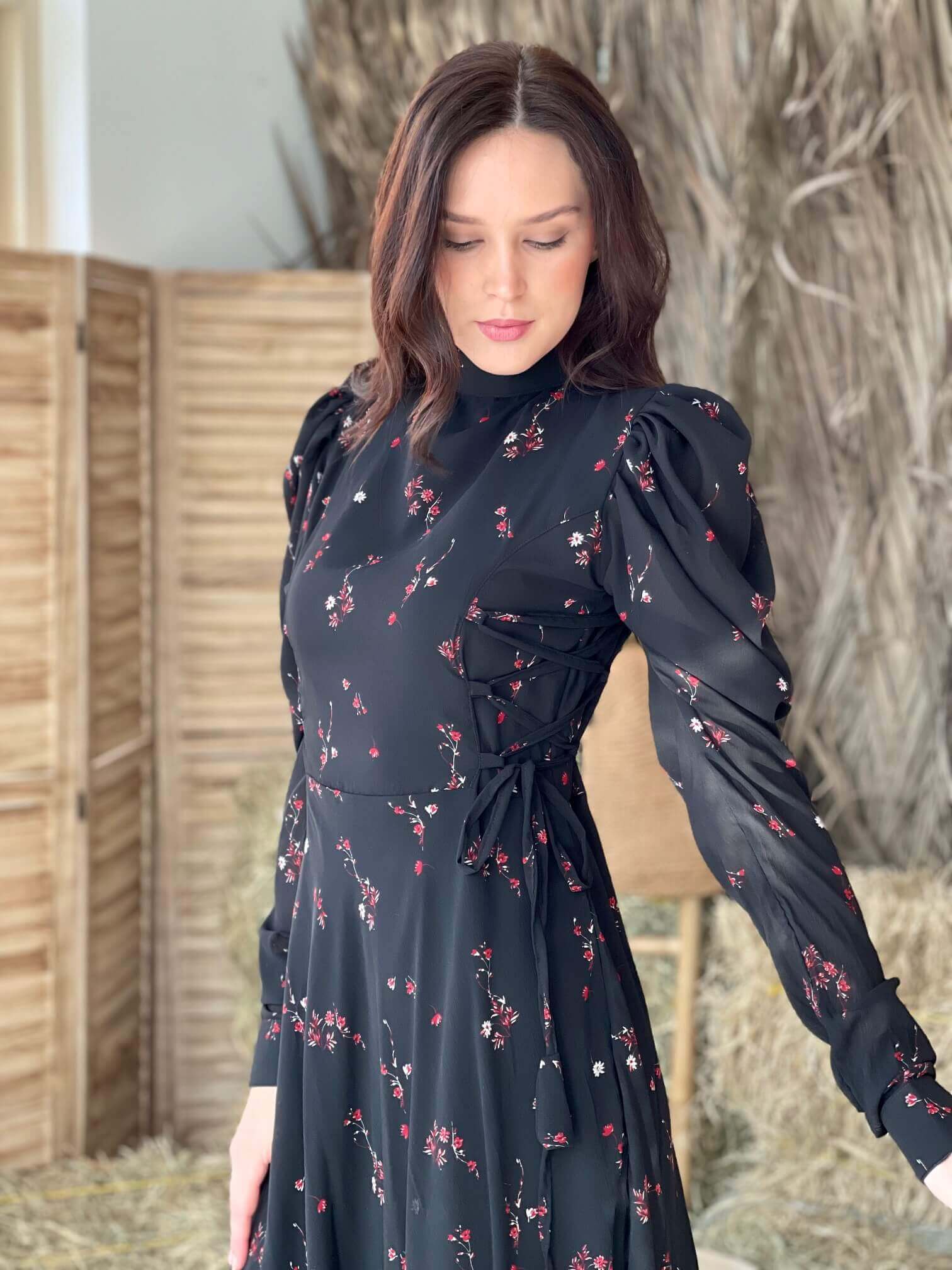 Victoria Dress In Black - Image 9