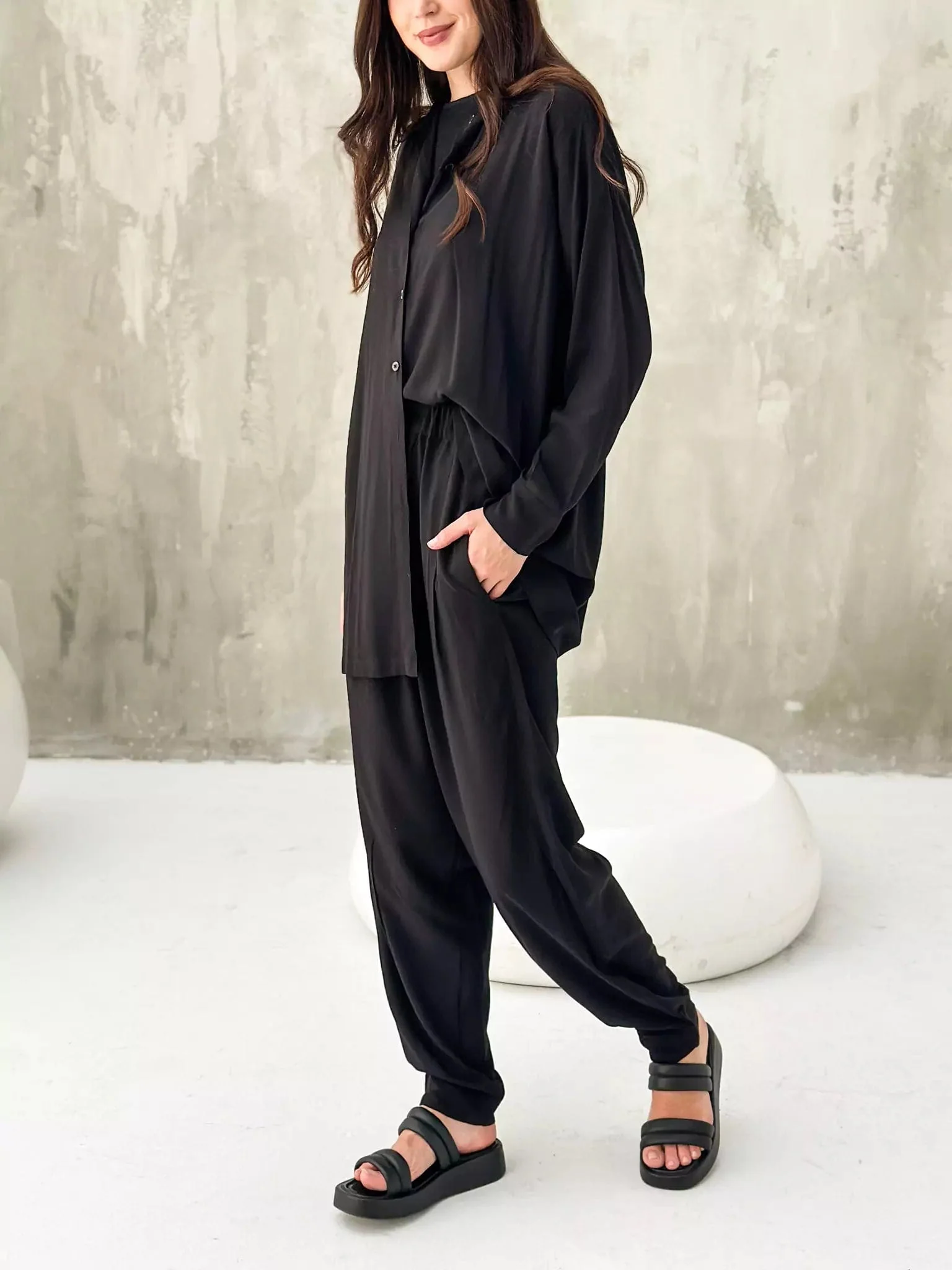 Blair Black Co Ord Set