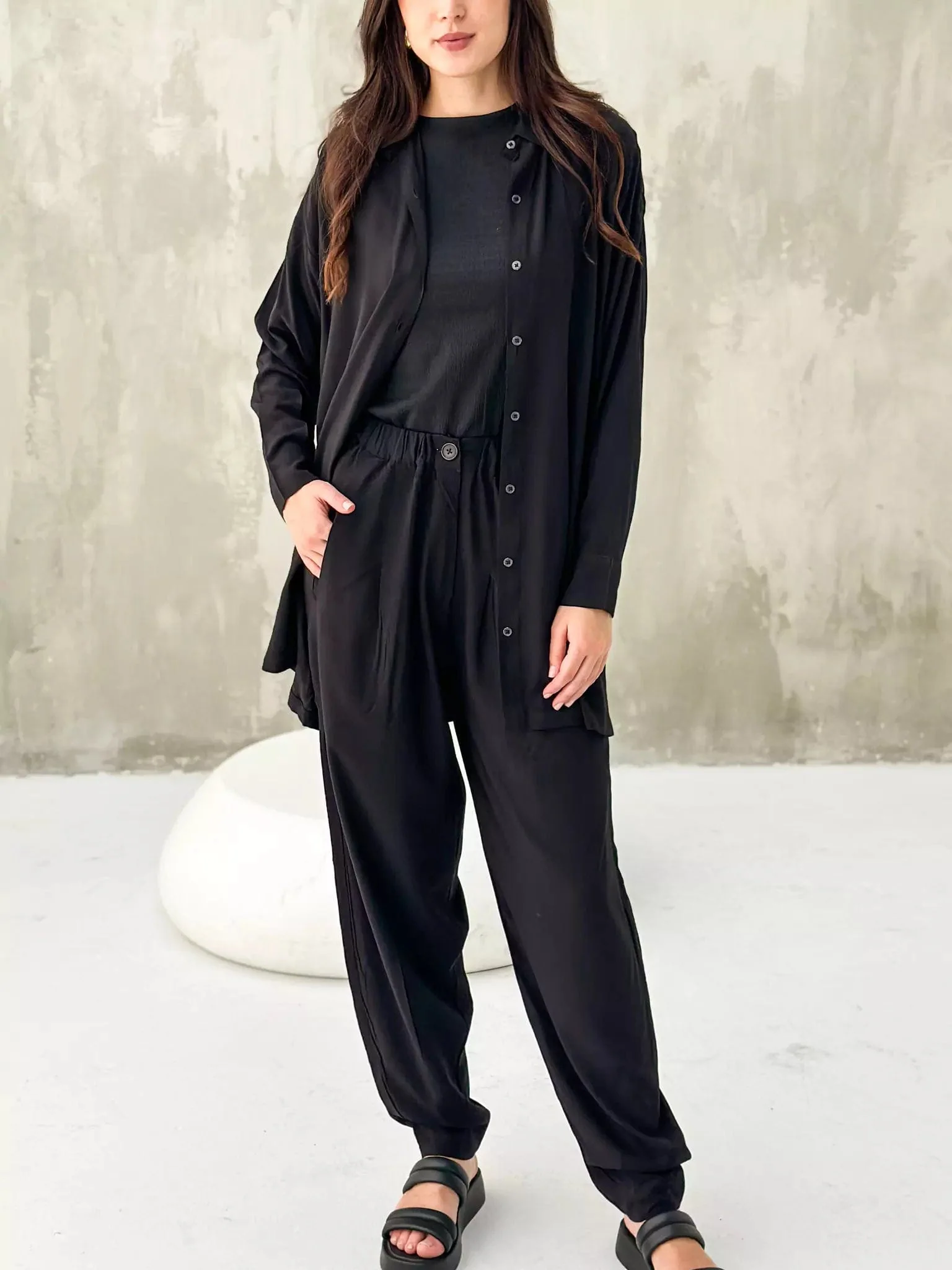 Blair Black Co Ord Set - Image 7