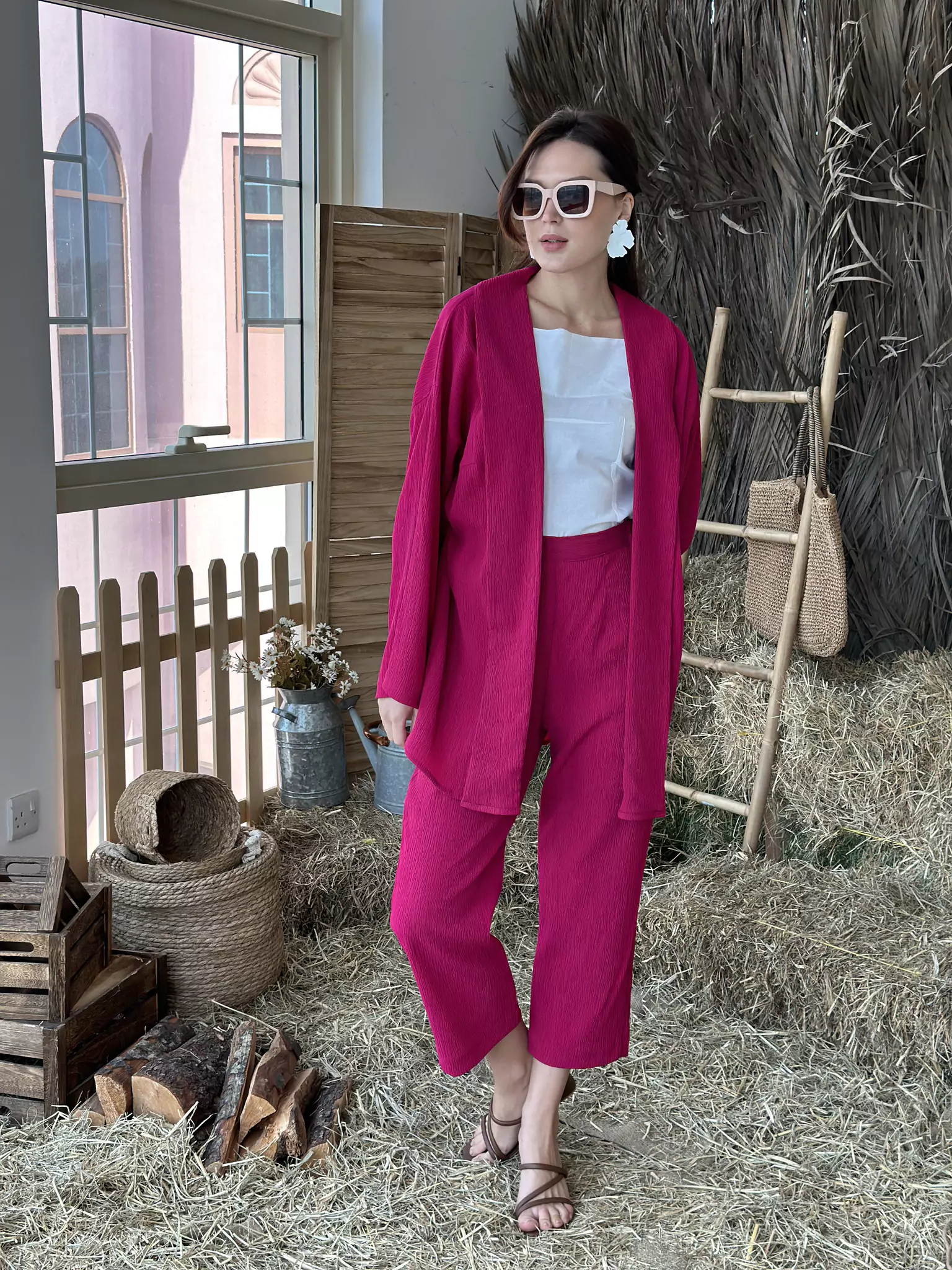 Blossom Pink Crush Co Ord Set - Image 10