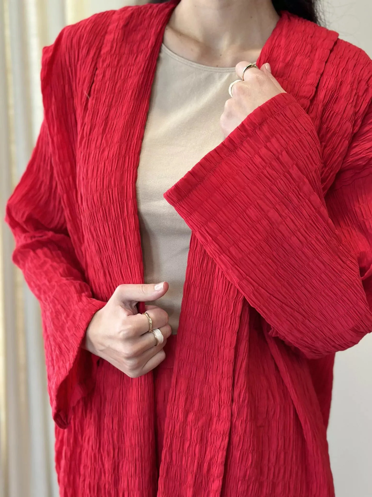 Blossom Red Co Ord Set - Image 3