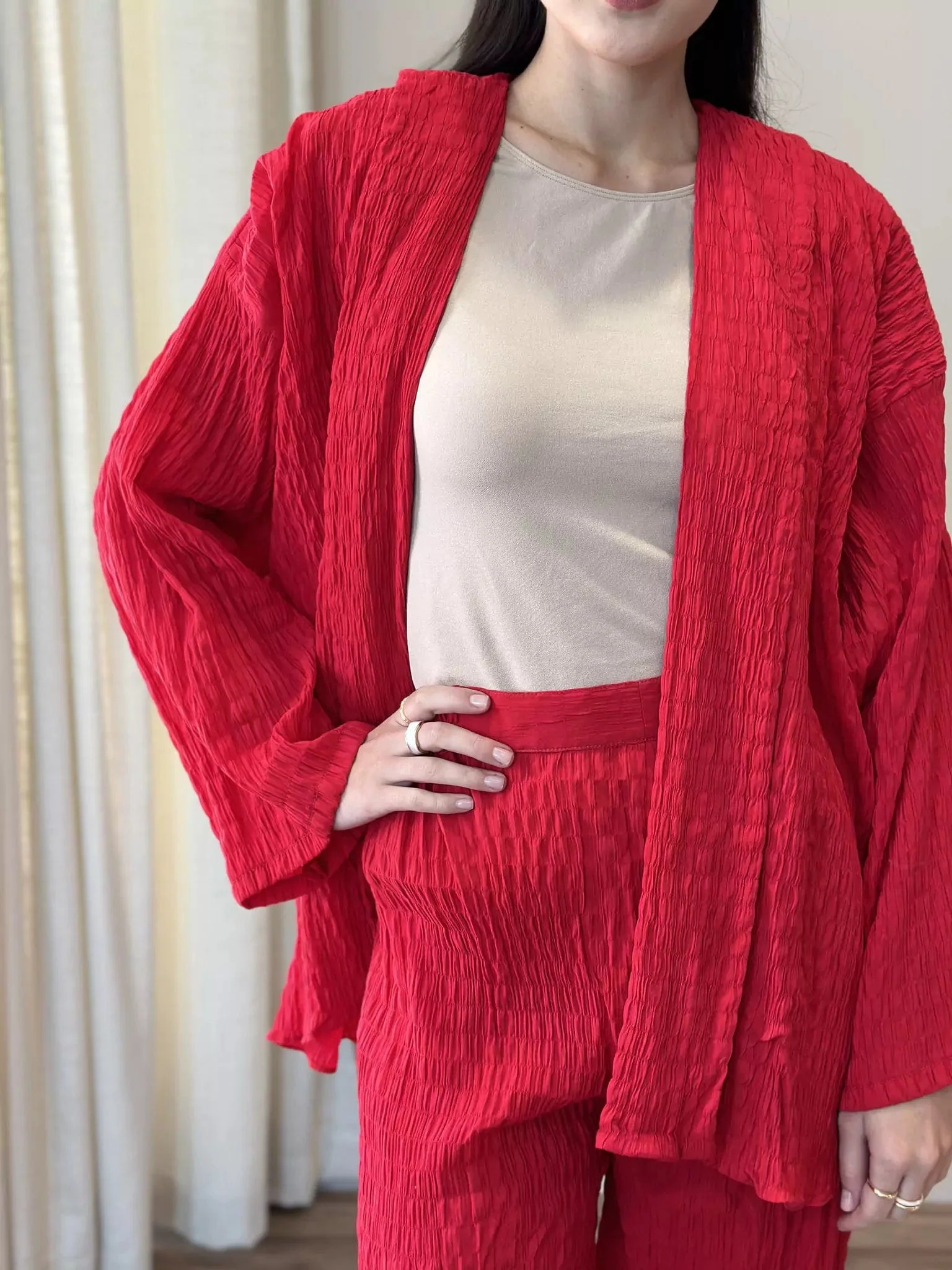 Blossom Red Co Ord Set - Image 6