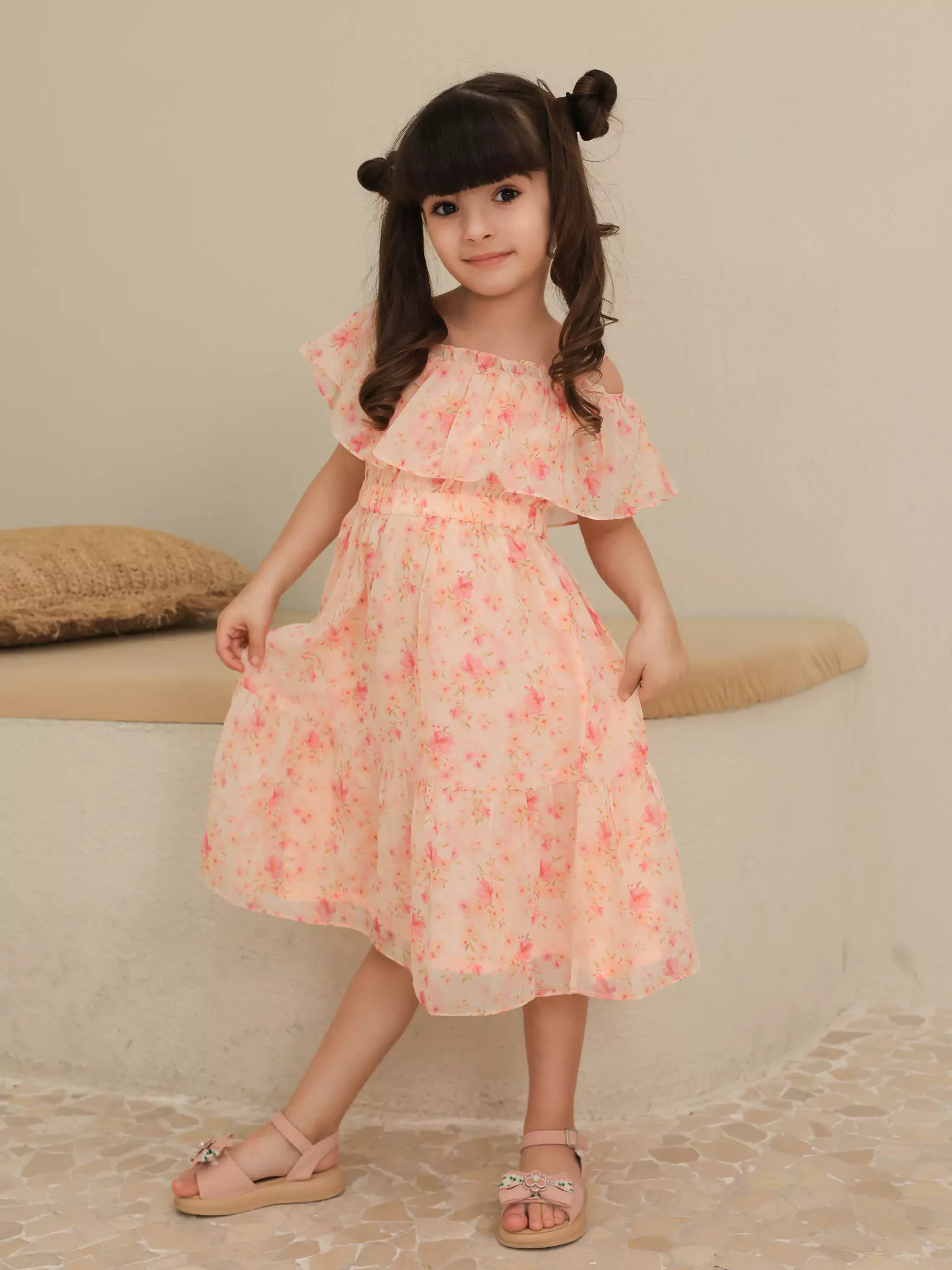 Blushhaven Floral Lace Long Dress - Image 7