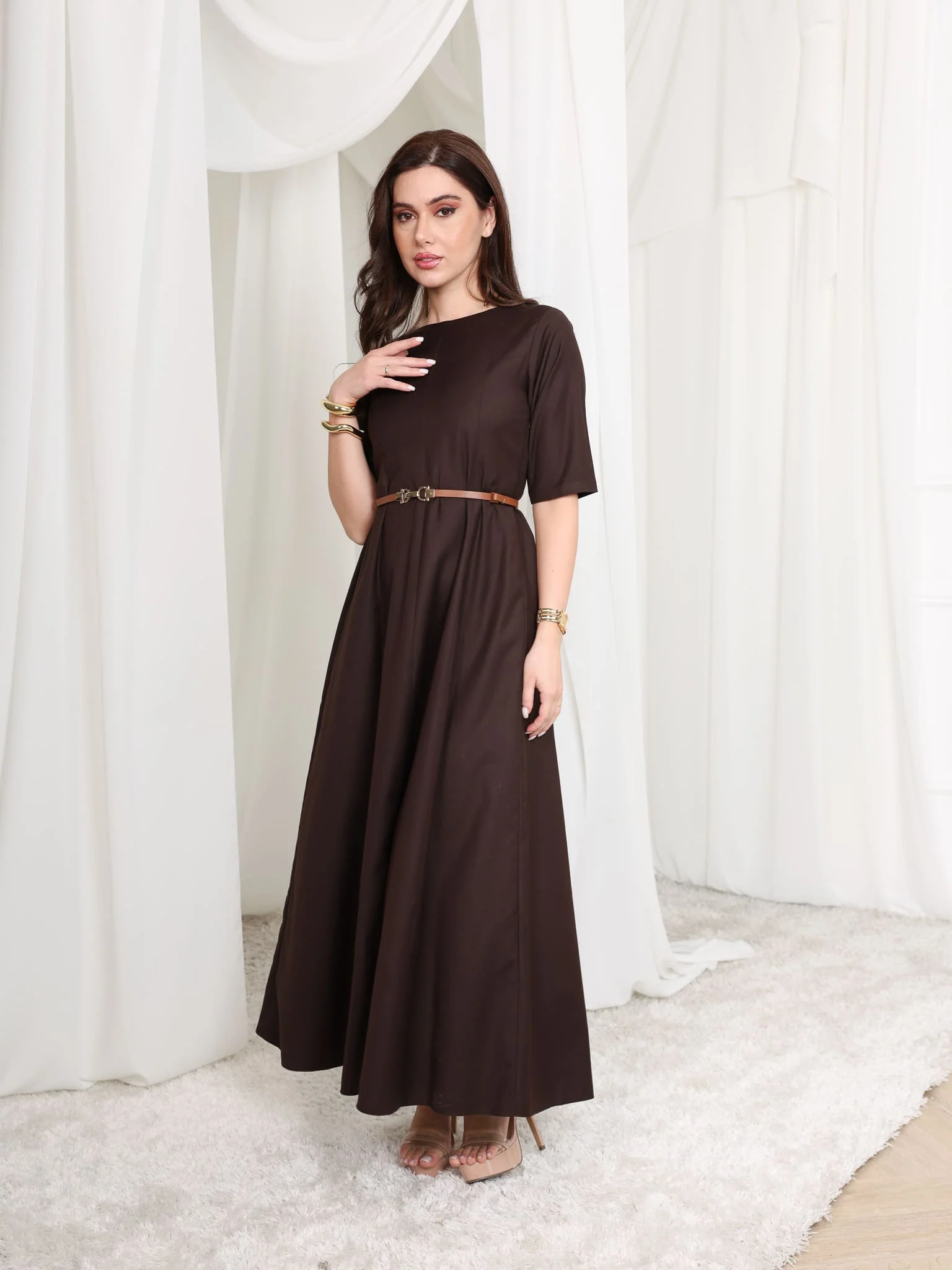 Brown Buckle Belt - Image 4