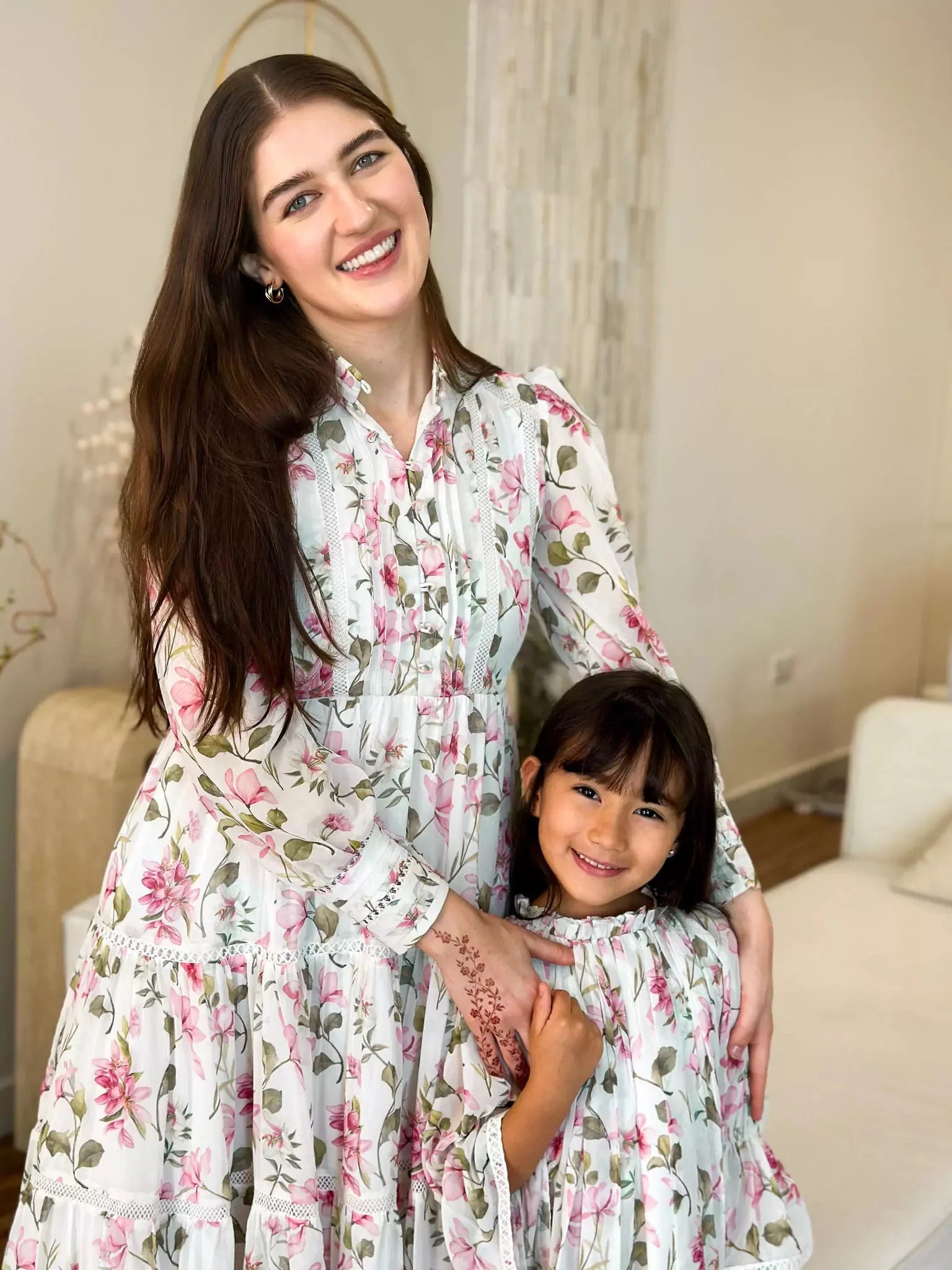 Calla Floral Lace Dress - Image 8