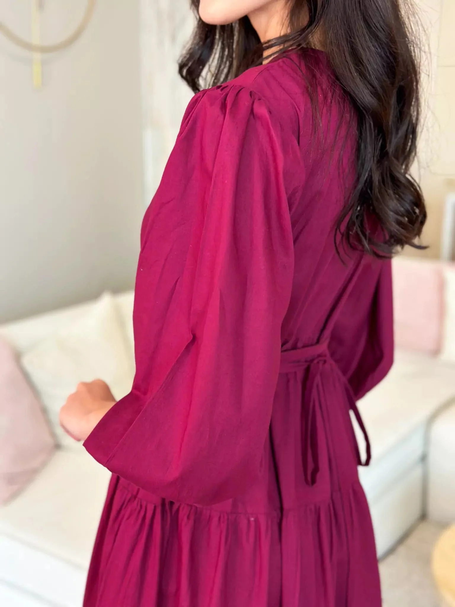 Cardinal Cotton Long Dress - Image 7