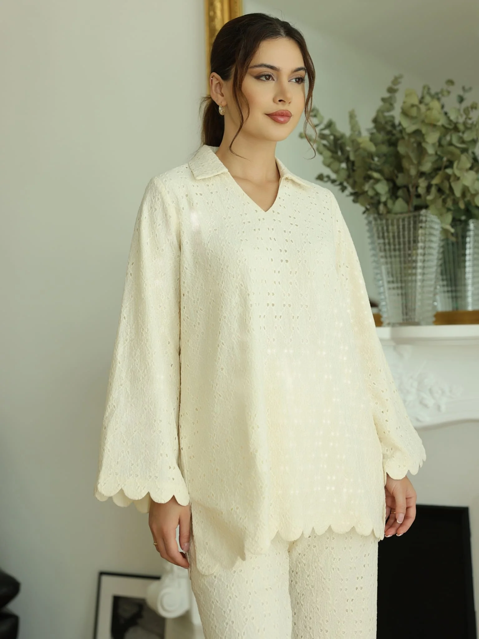 Cassia Crochet Pants - Image 5