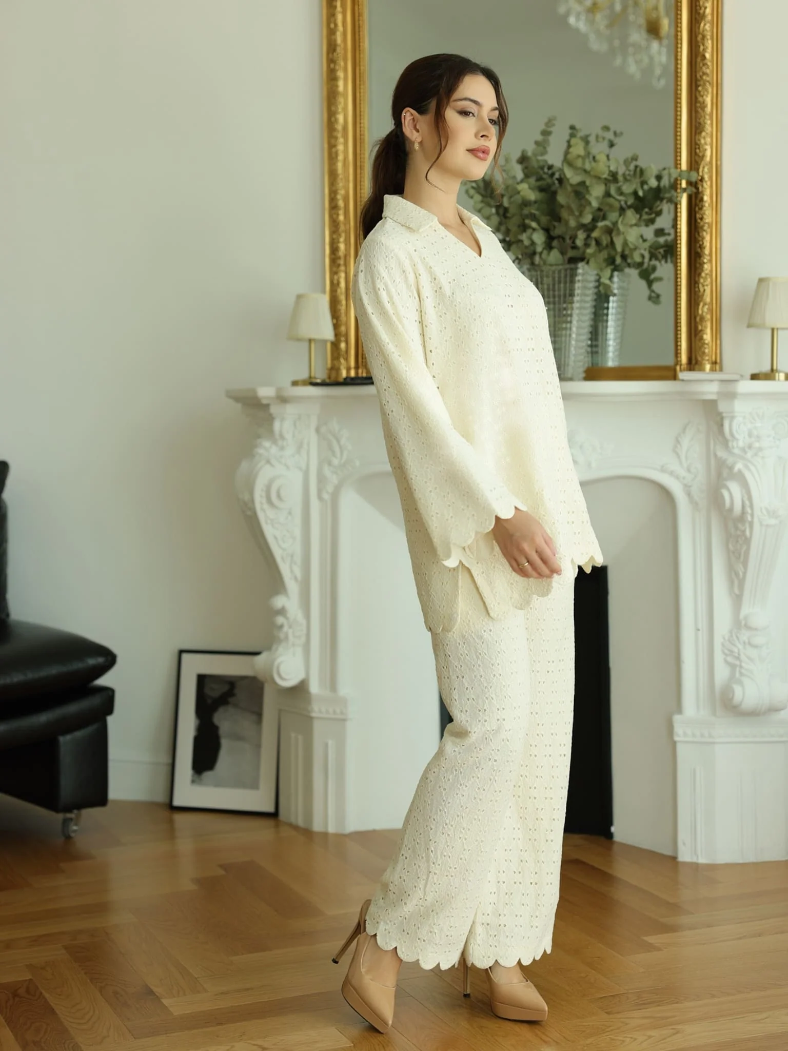 Cassia Crochet Pants - Image 4