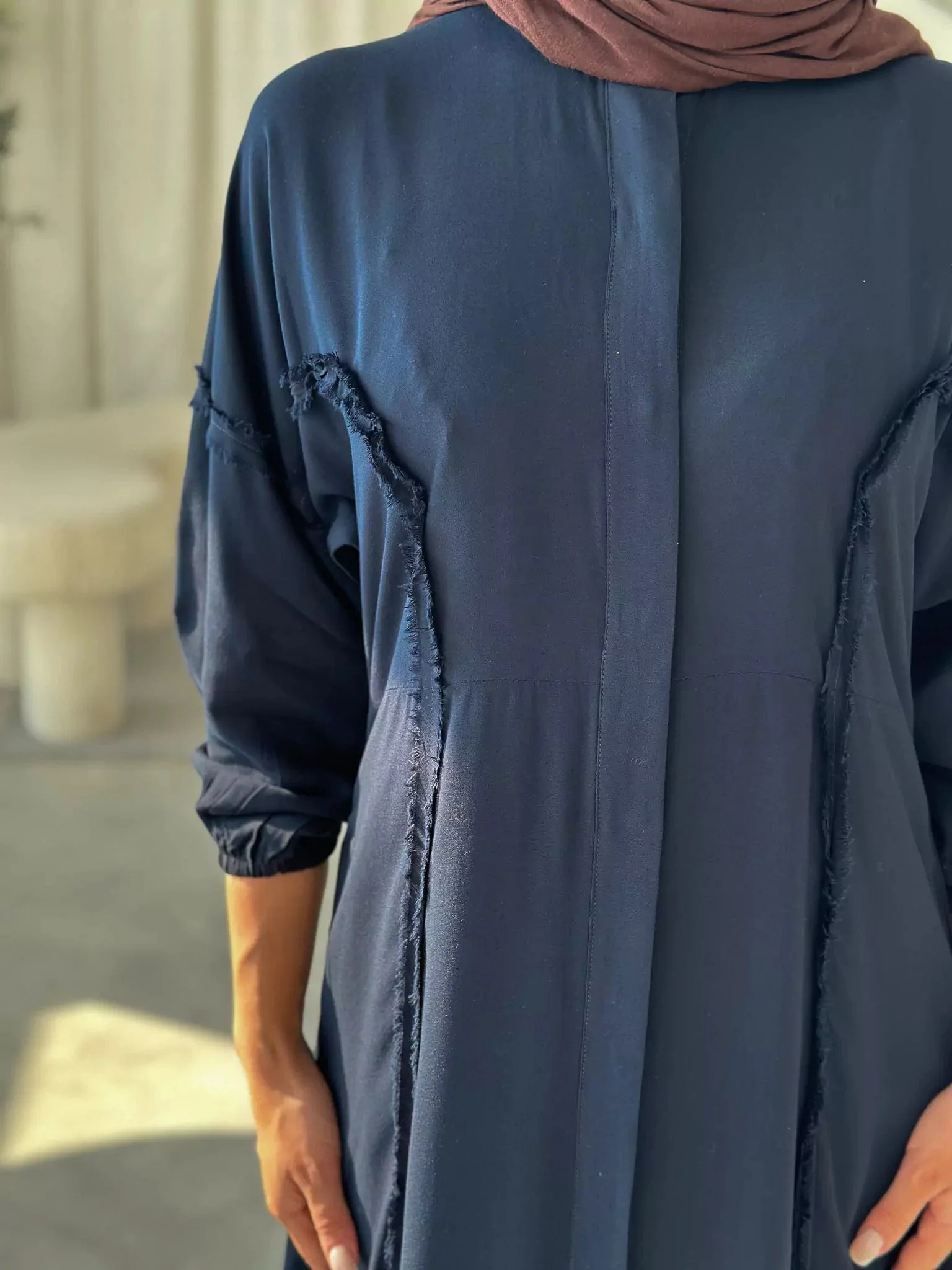 Cerulean Blue Long Dress - Image 2