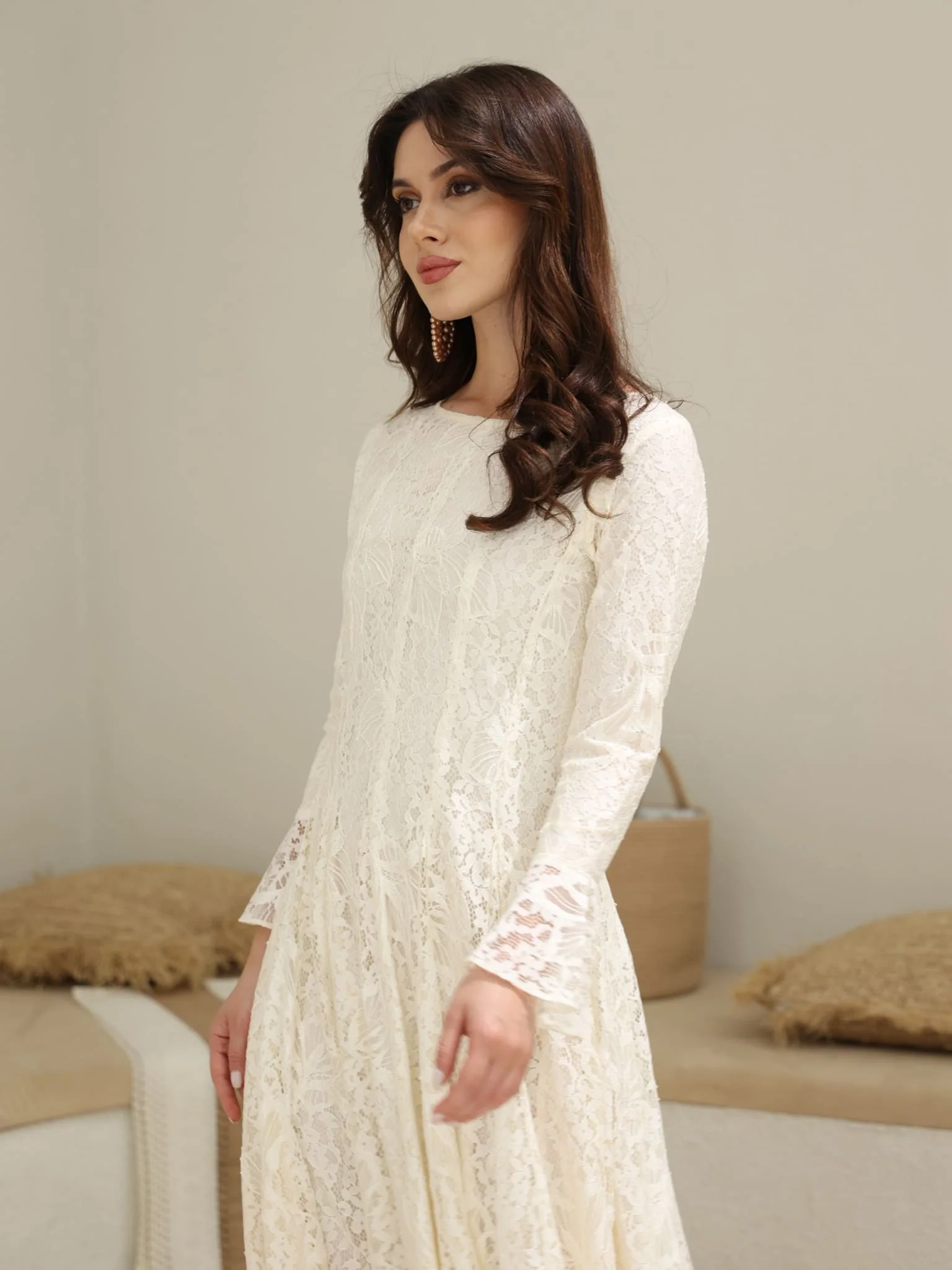 Claudia Net Panel Dress - Image 10