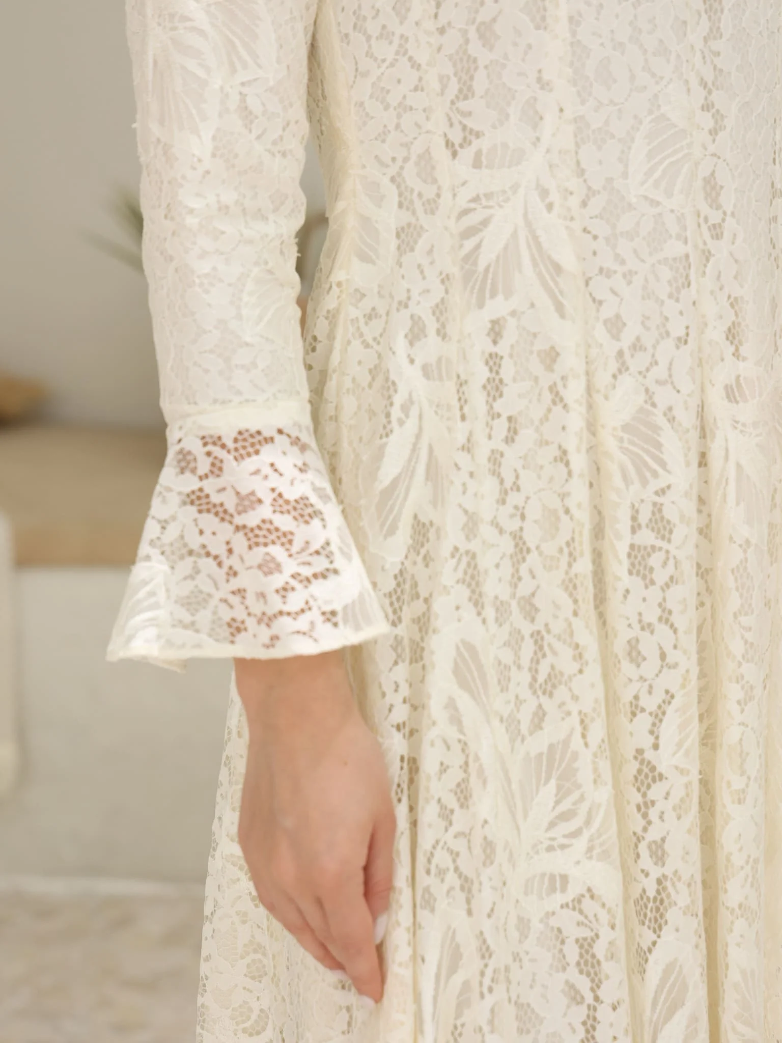 Claudia Net Panel Dress - Image 4