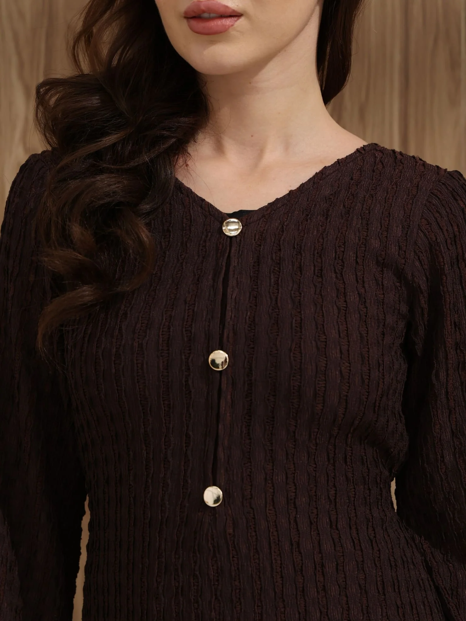 Clayra Knit Long Dress - Image 4