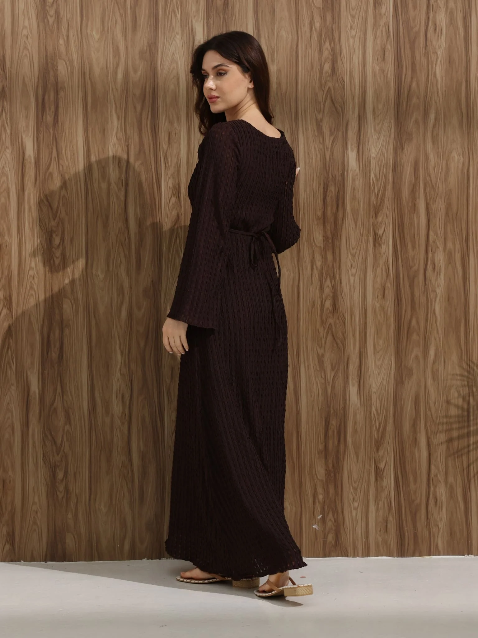 Clayra Knit Long Dress - Image 5