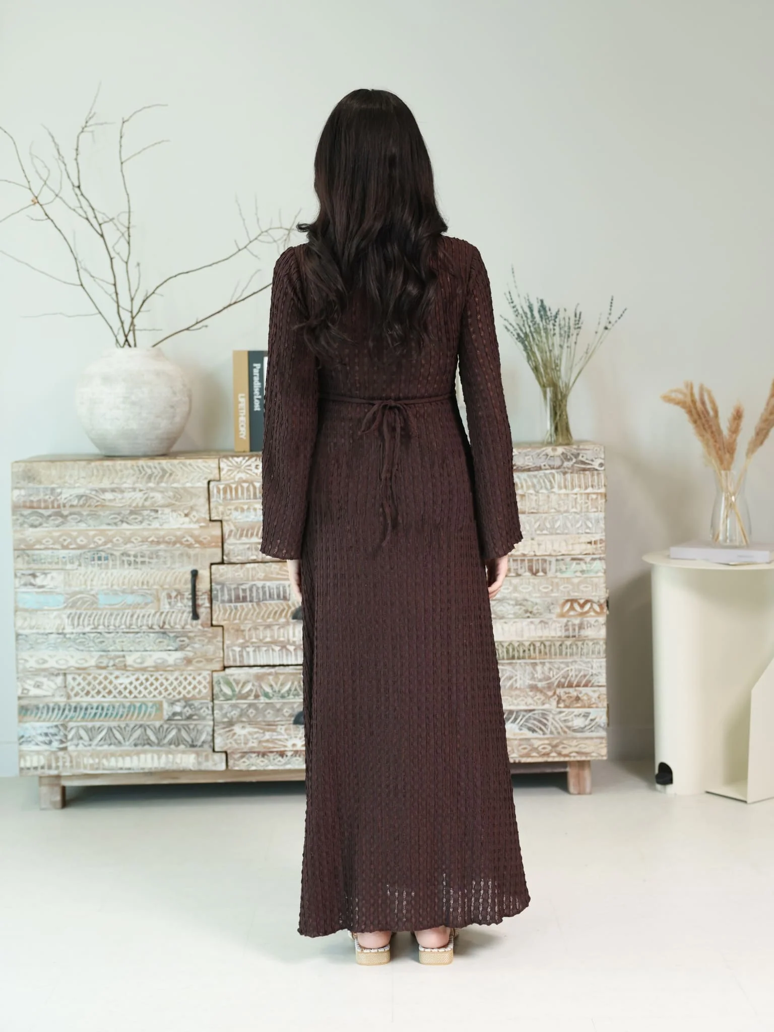 Clayra Knit Long Dress - Image 6