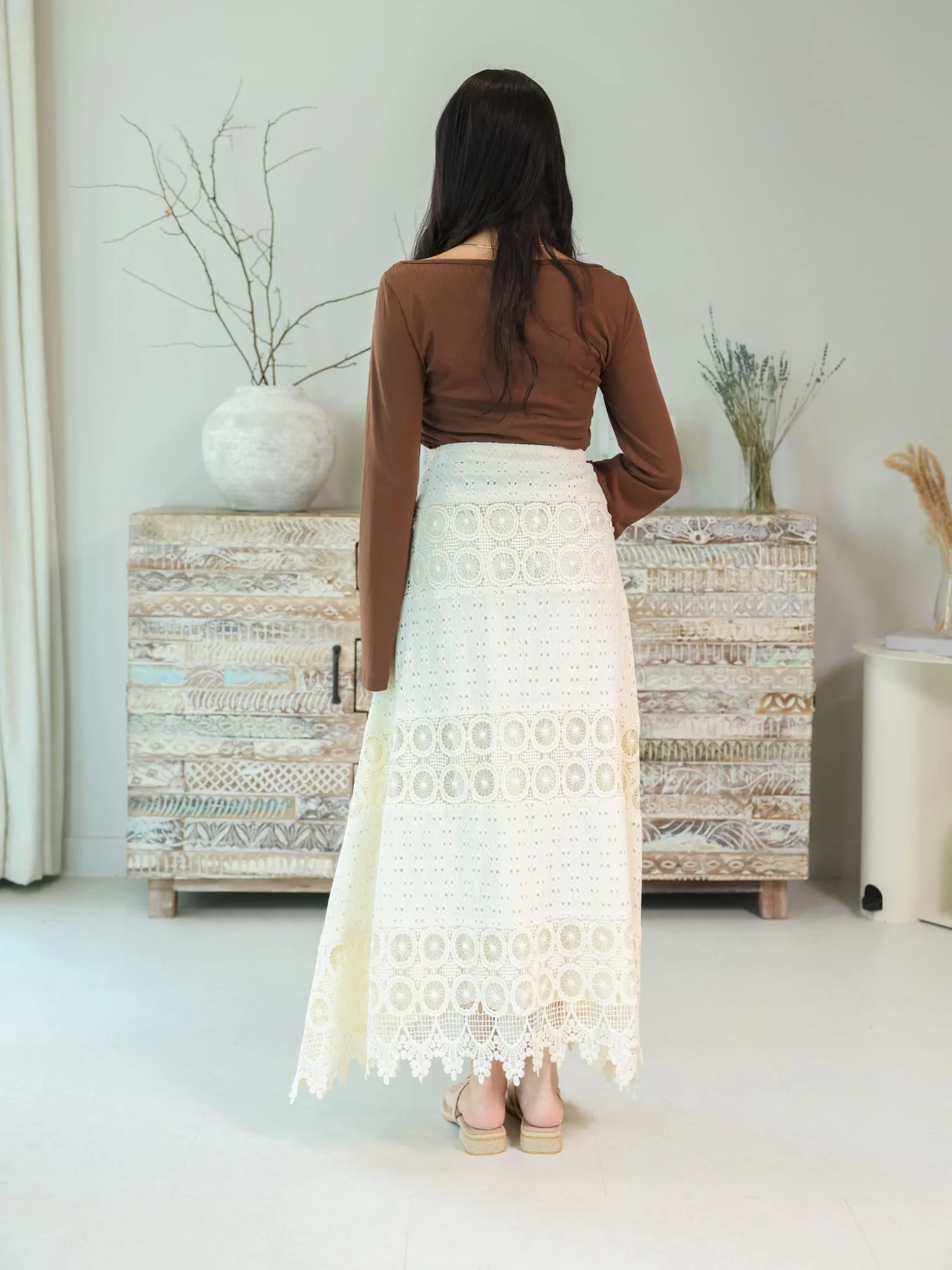 Clovy Crochet Skirt - Image 4