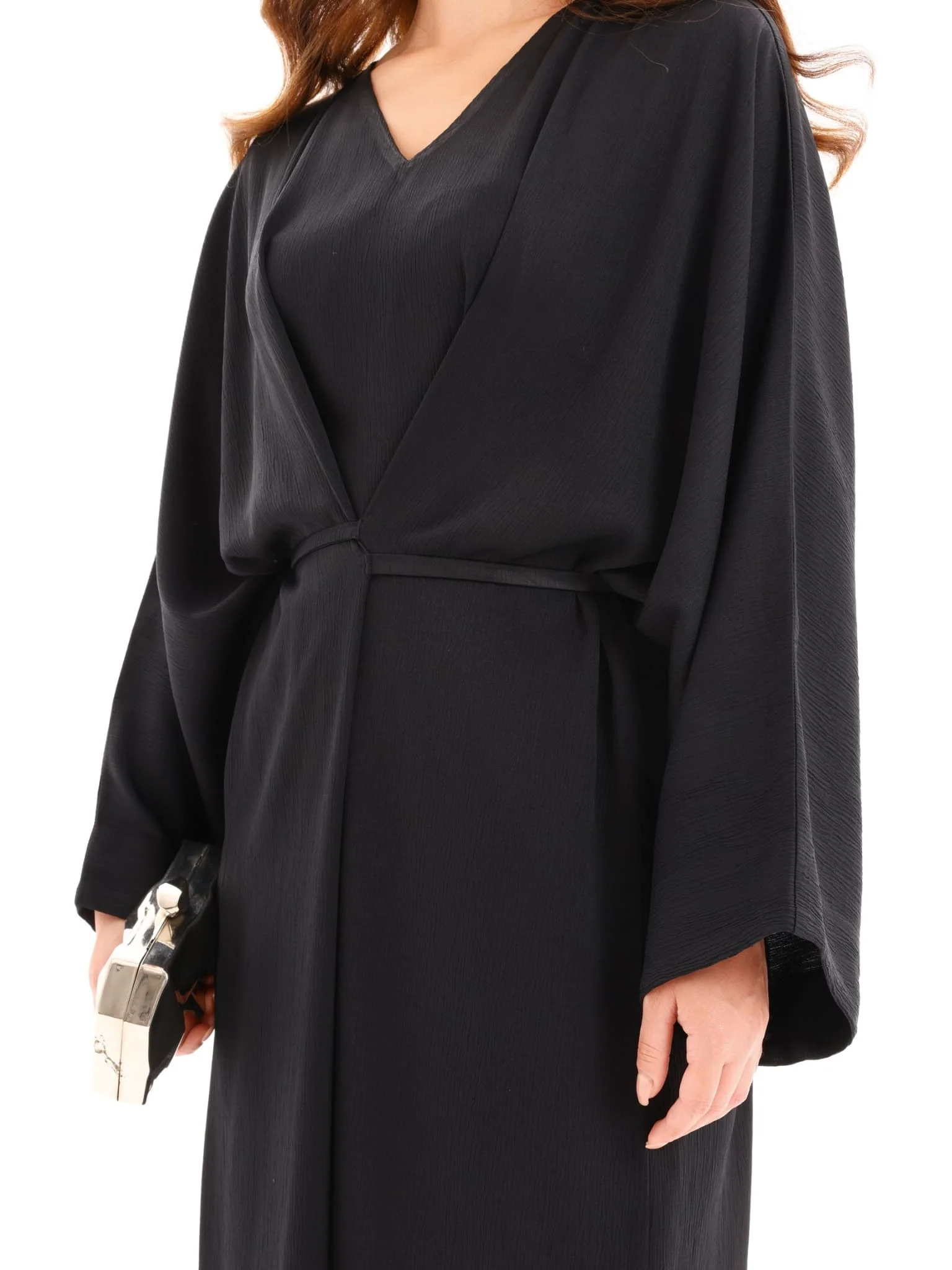 Crimsera Black Long Dress - Image 4