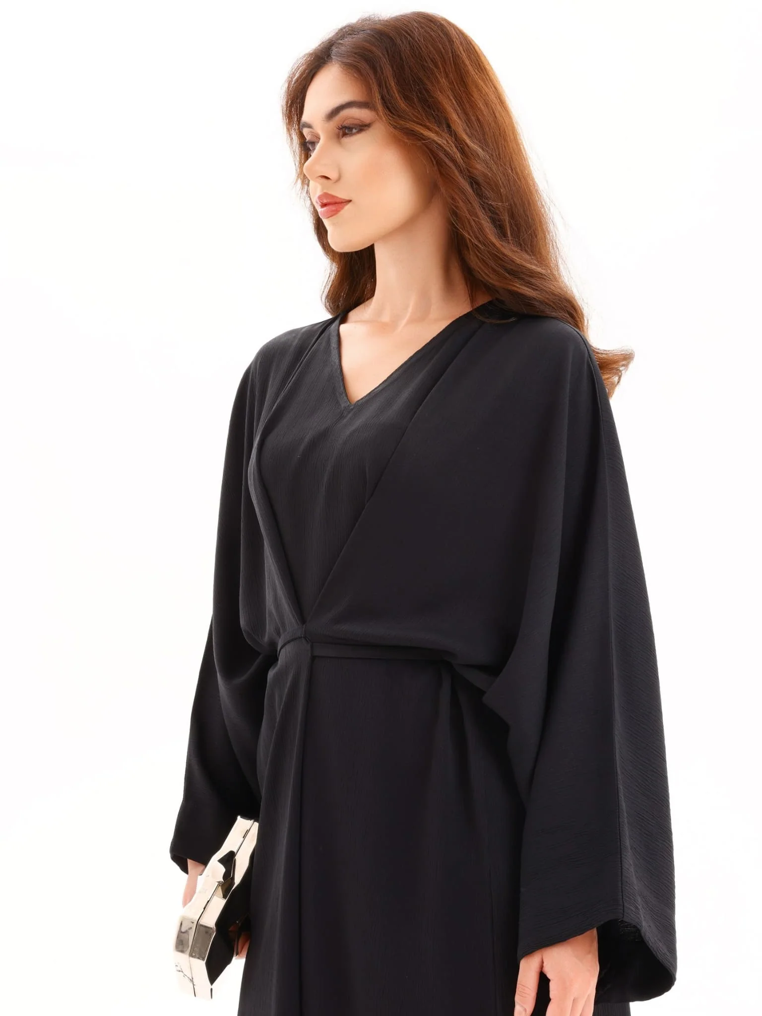 Crimsera Black Long Dress - Image 6