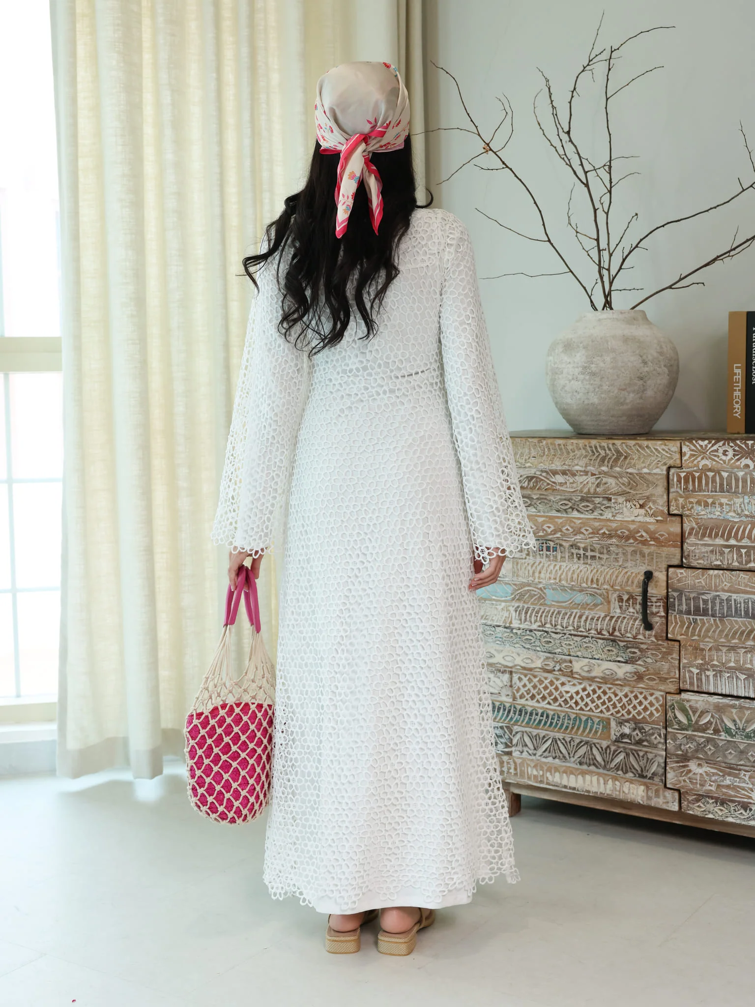 Crovia Crochet Dress - Image 3