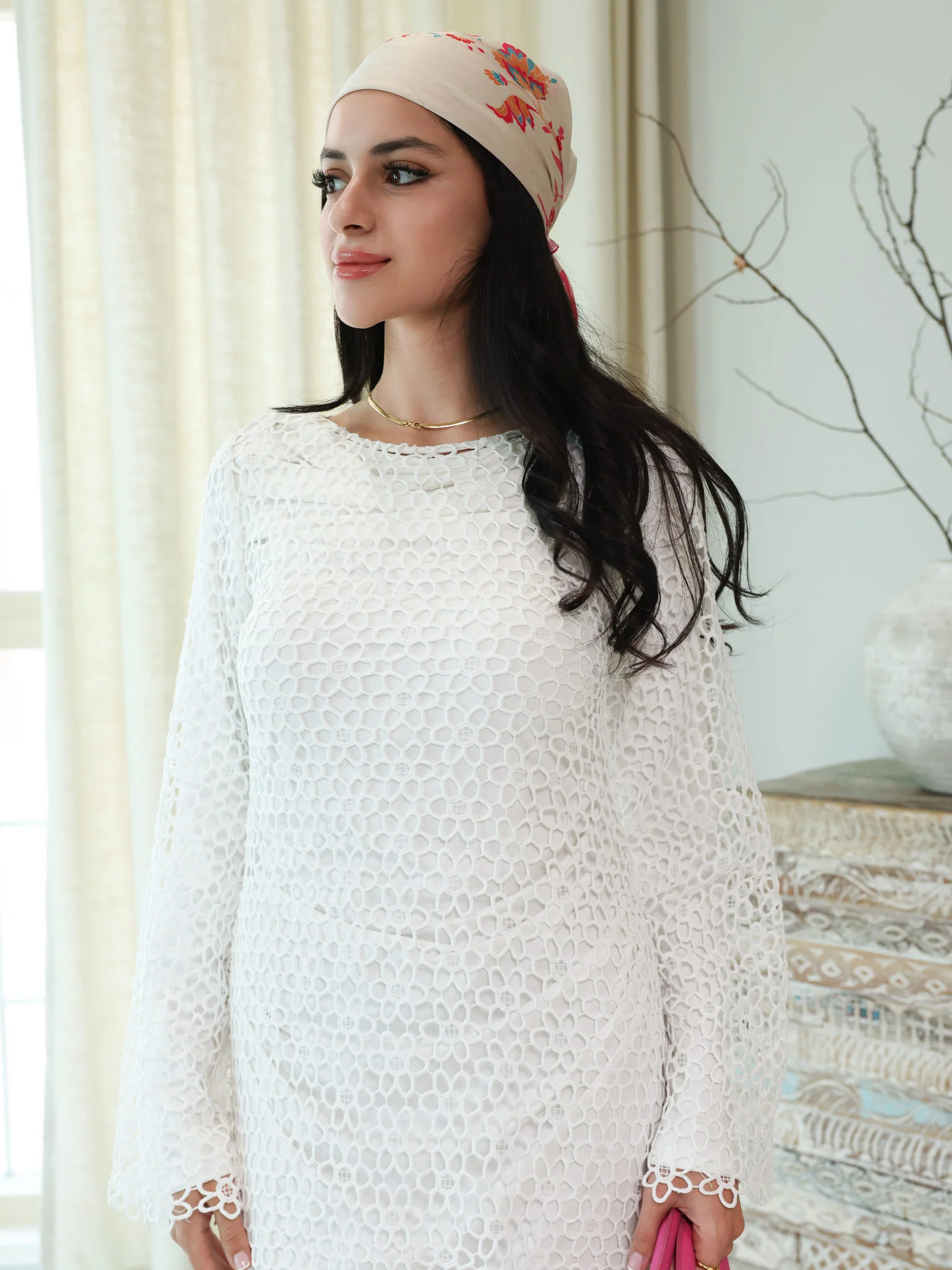 Crovia Crochet Dress - Image 4