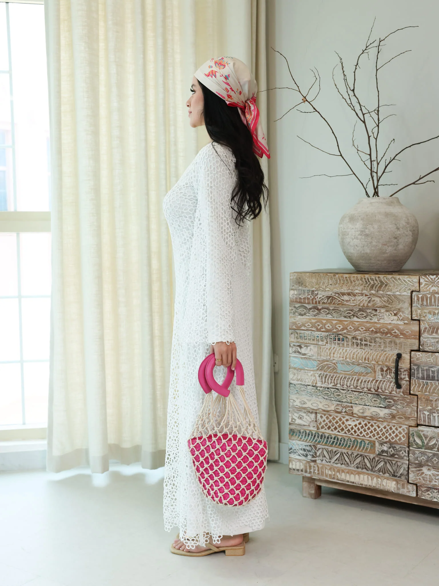 Crovia Crochet Dress - Image 7