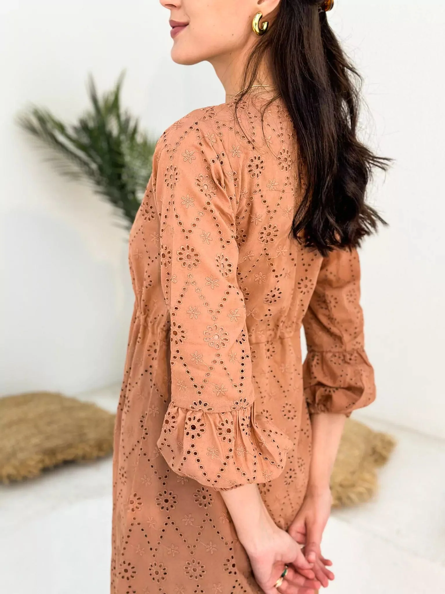 Cryola Cut Work Dress - Image 3