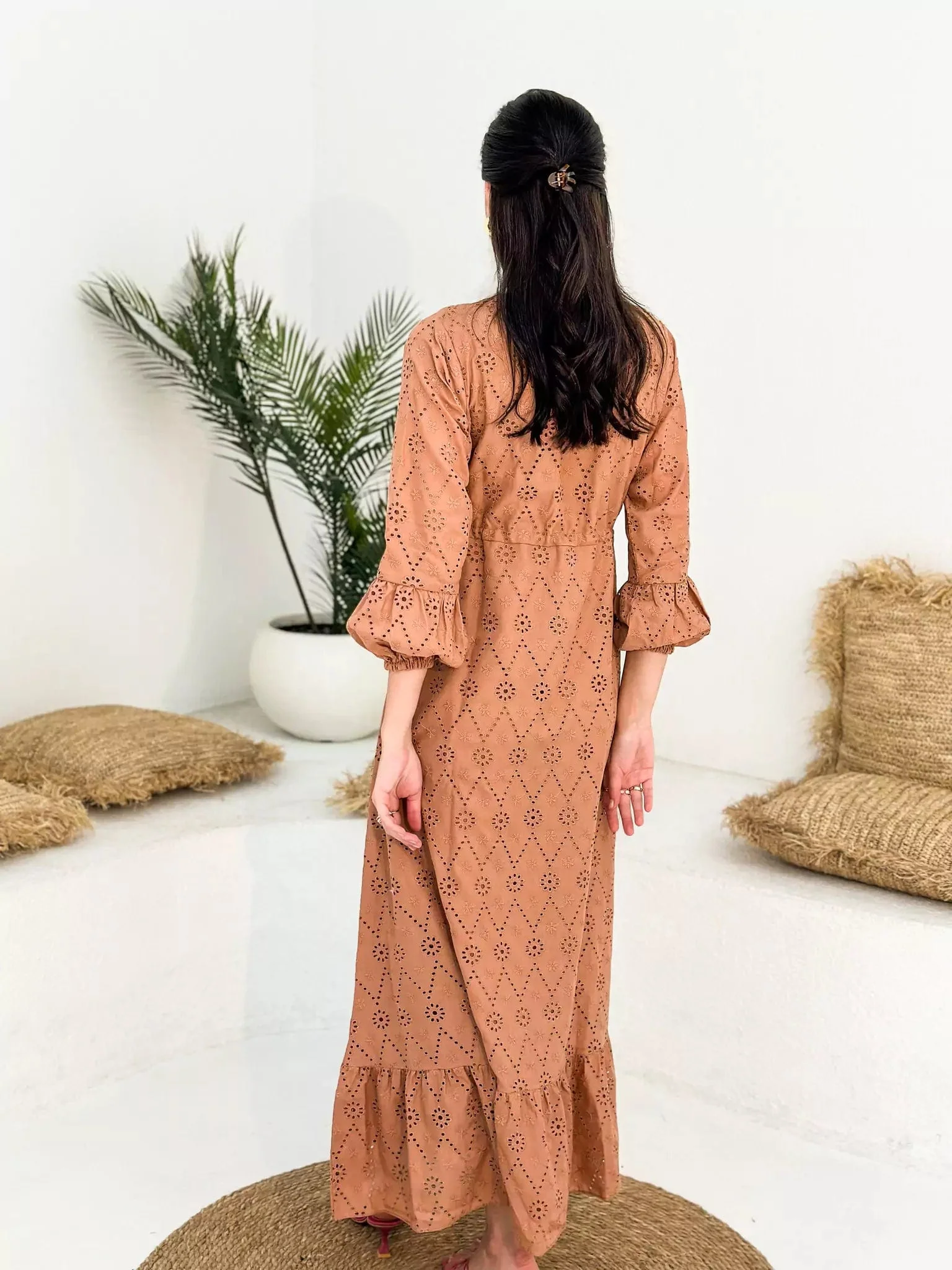 Cryola Cut Work Dress - Image 5