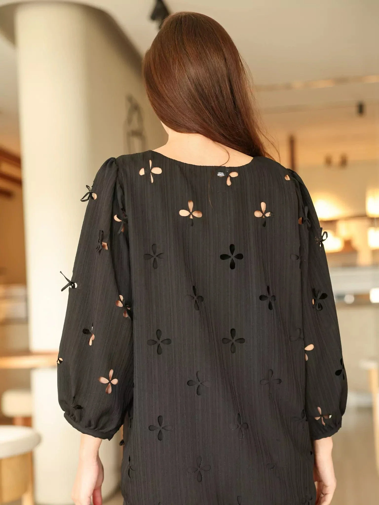 Cupid Bow Cutwork Shirt - Image 3