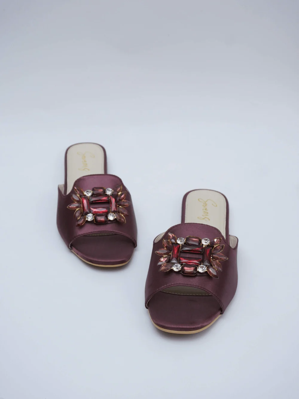 Dainty Stone Flats - Dark Purple - Image 6