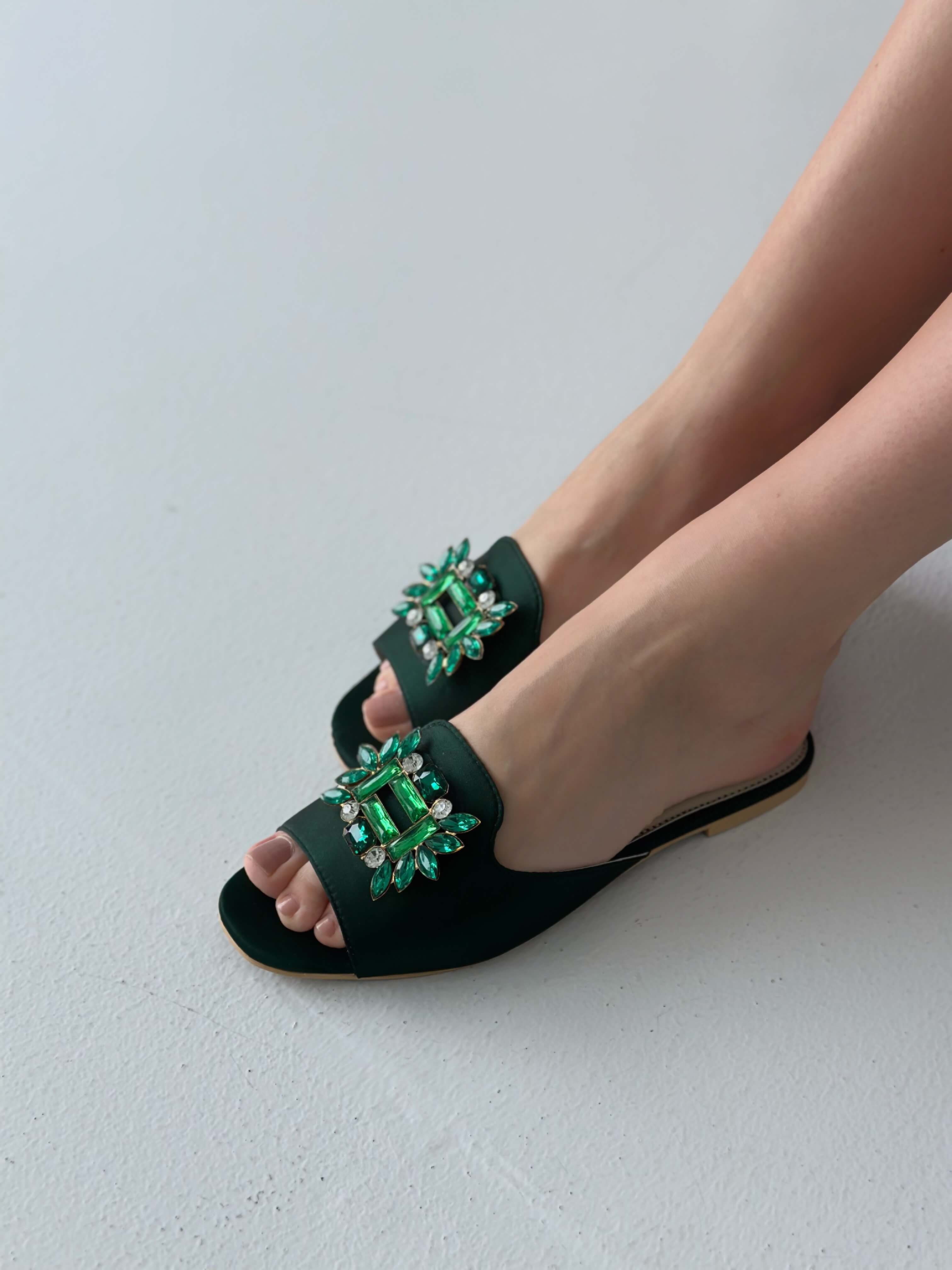 Dainty Stone Flats-Green - Image 2