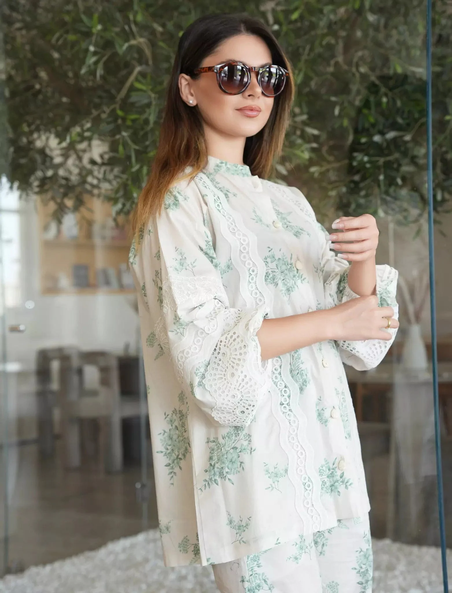 Diara Lace Co Ord Set - Image 9