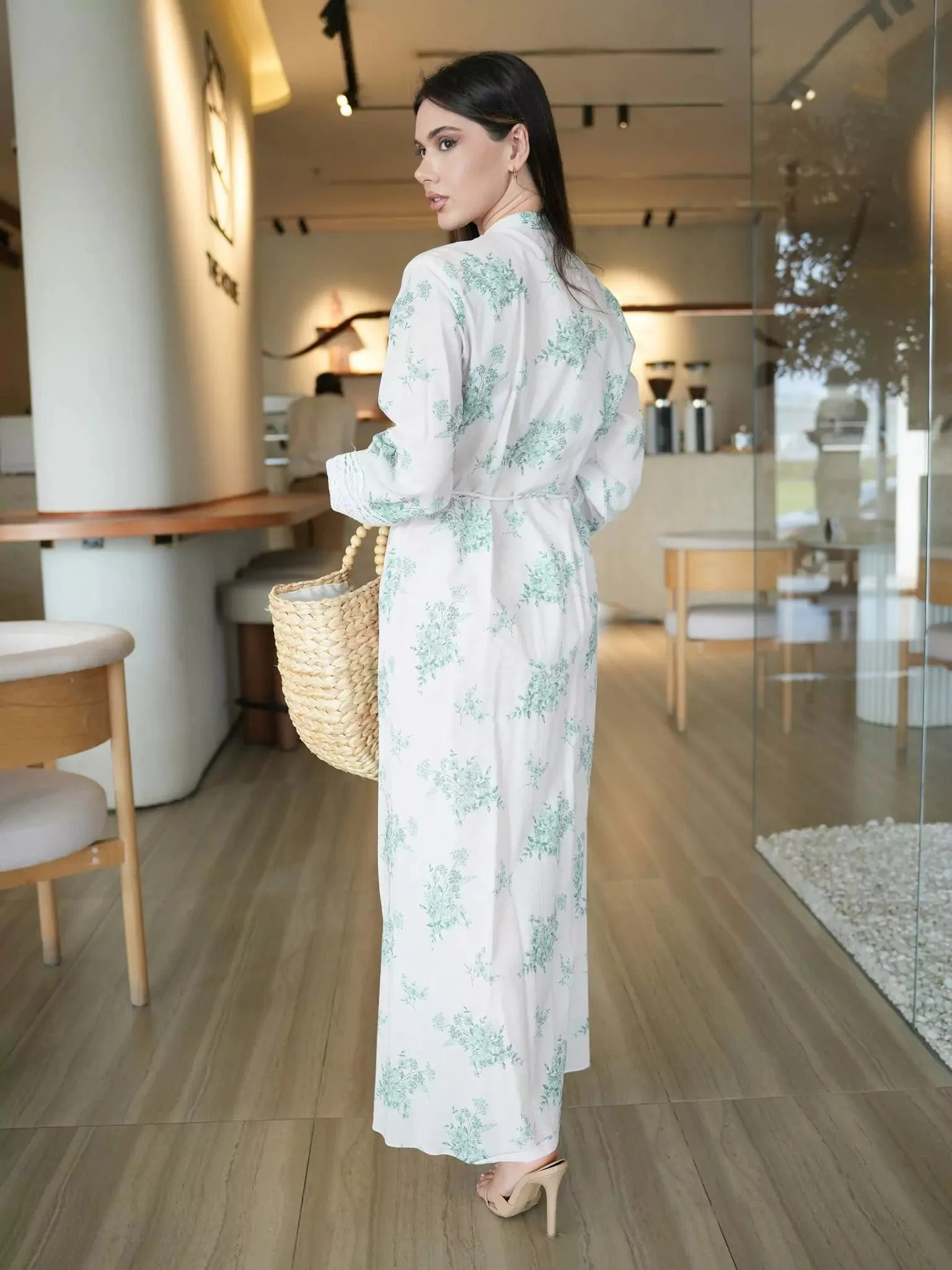 Diara Lace Long Dress - Image 4