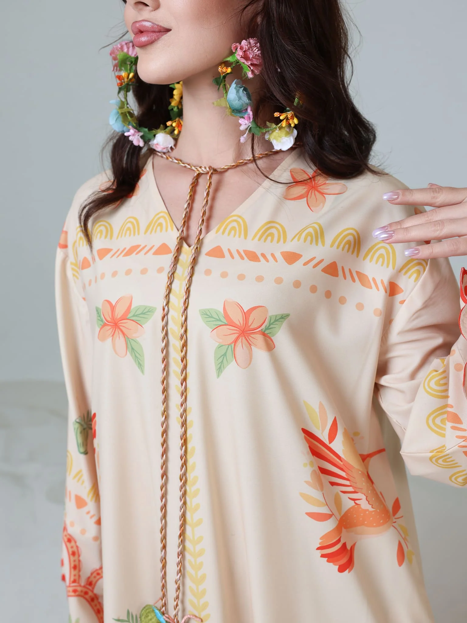 Ellery Coconut Printed Long Tunic - Image 7