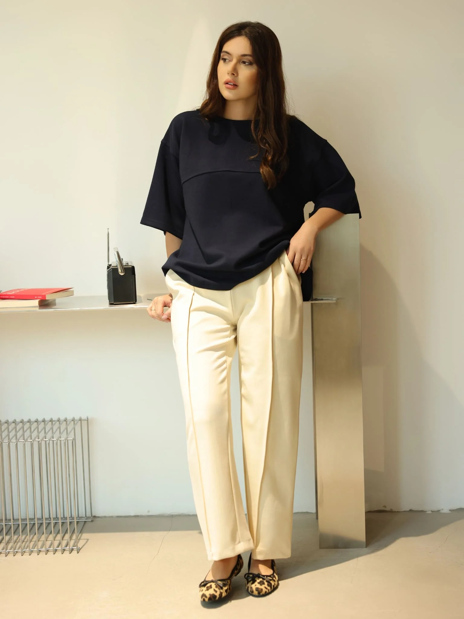 Eluna Cream Pants - Image 4