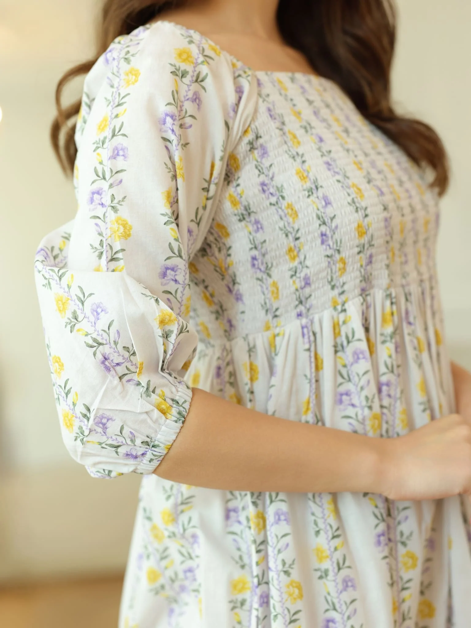 Elvine Smock Dress With Pockets - Image 2