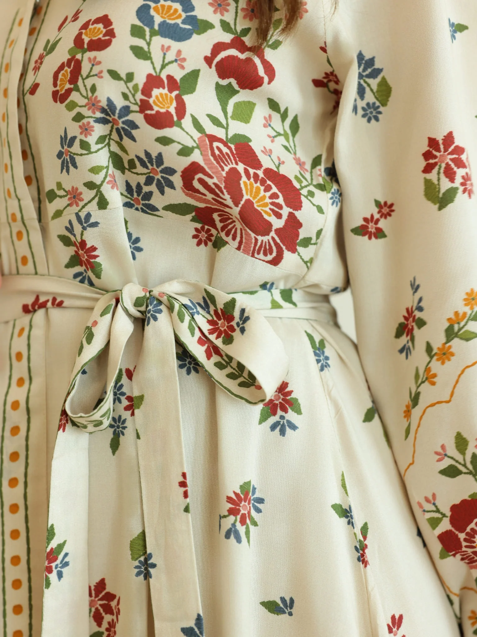 Elysian Floral Printed Dress - Image 7