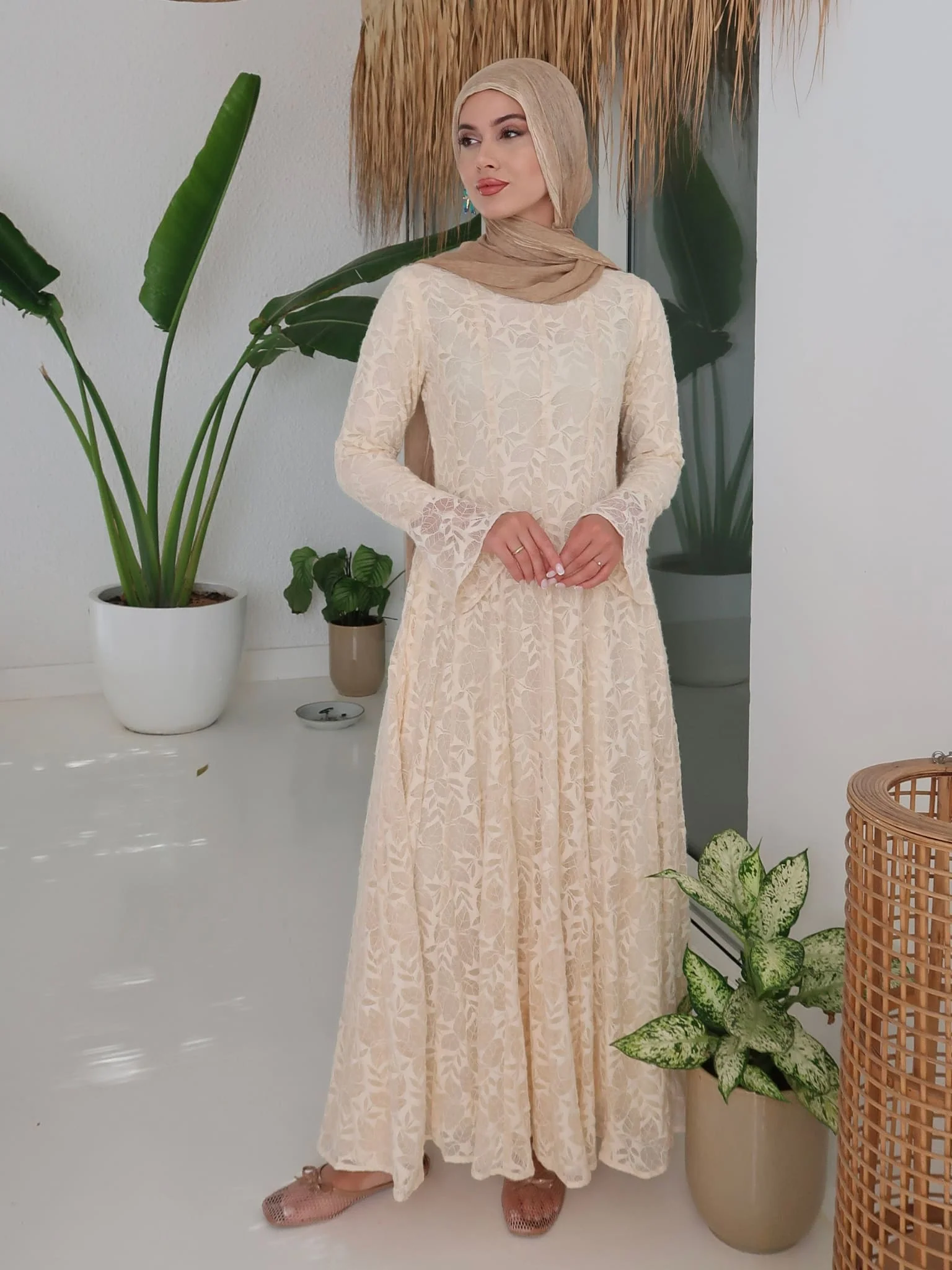 Elysium Net Panel Dress - Image 12