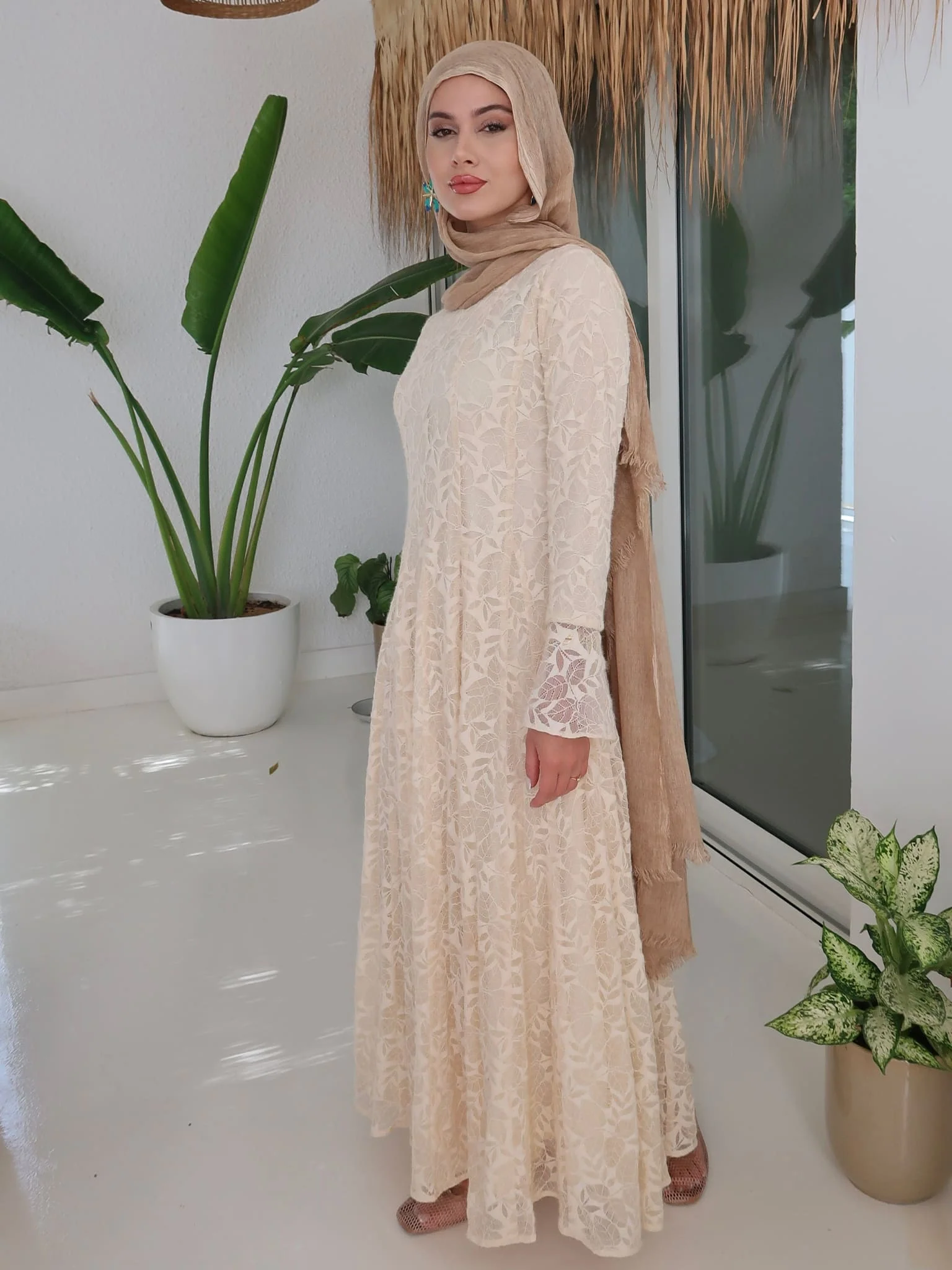 Elysium Net Panel Dress - Image 15