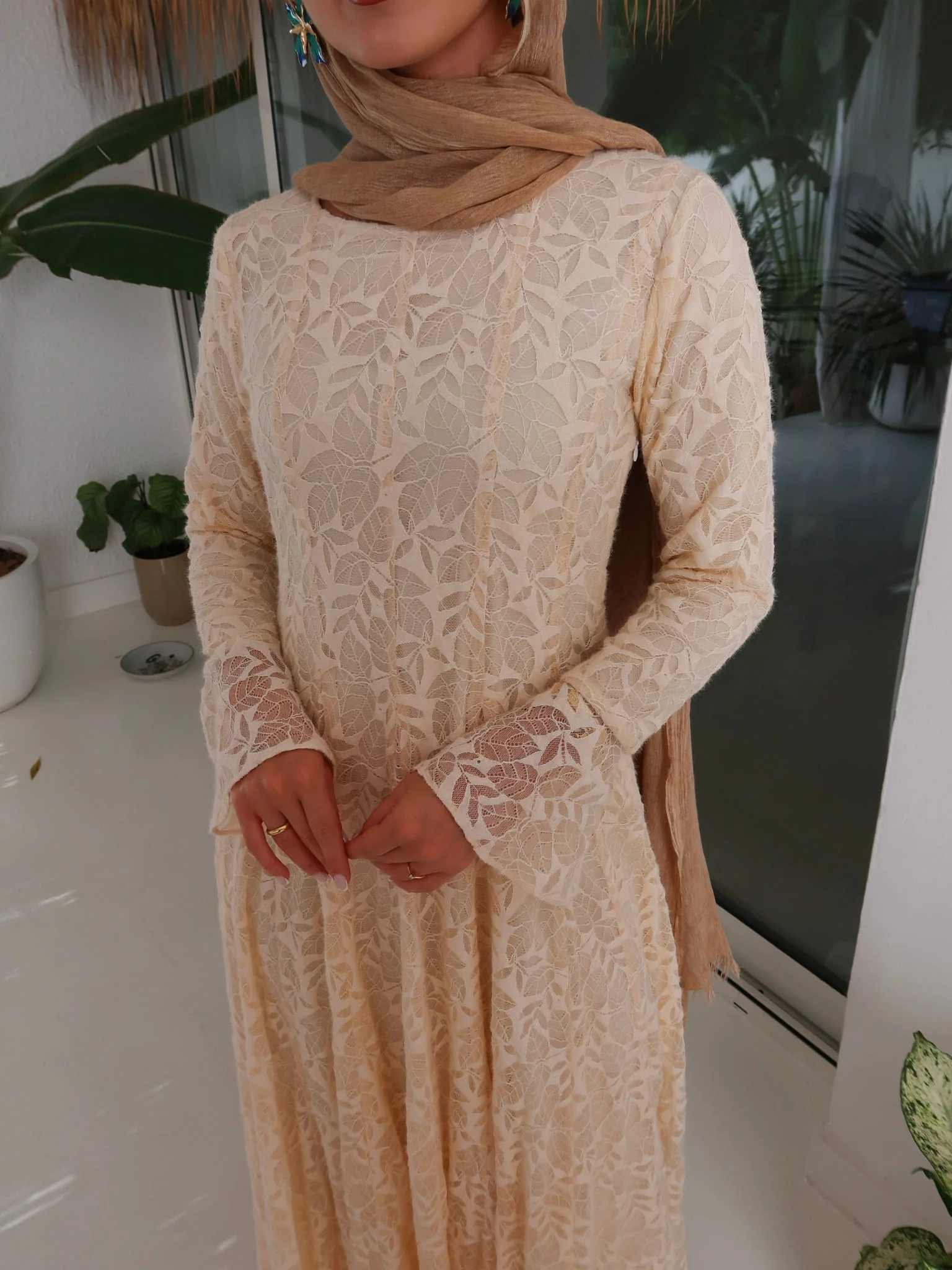 Elysium Net Panel Dress - Image 16