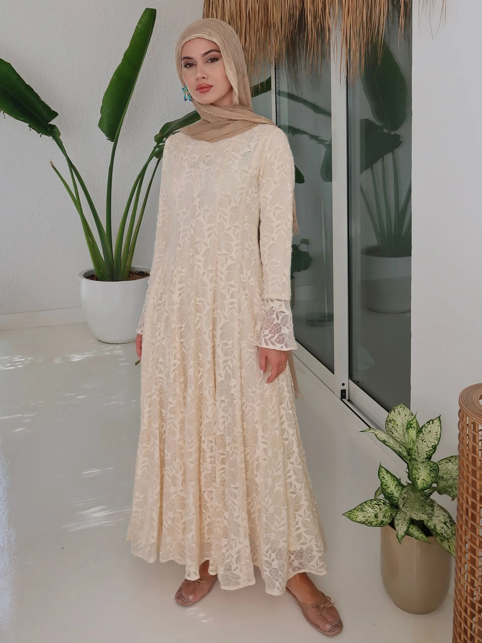 Elysium Net Panel Dress - Image 18