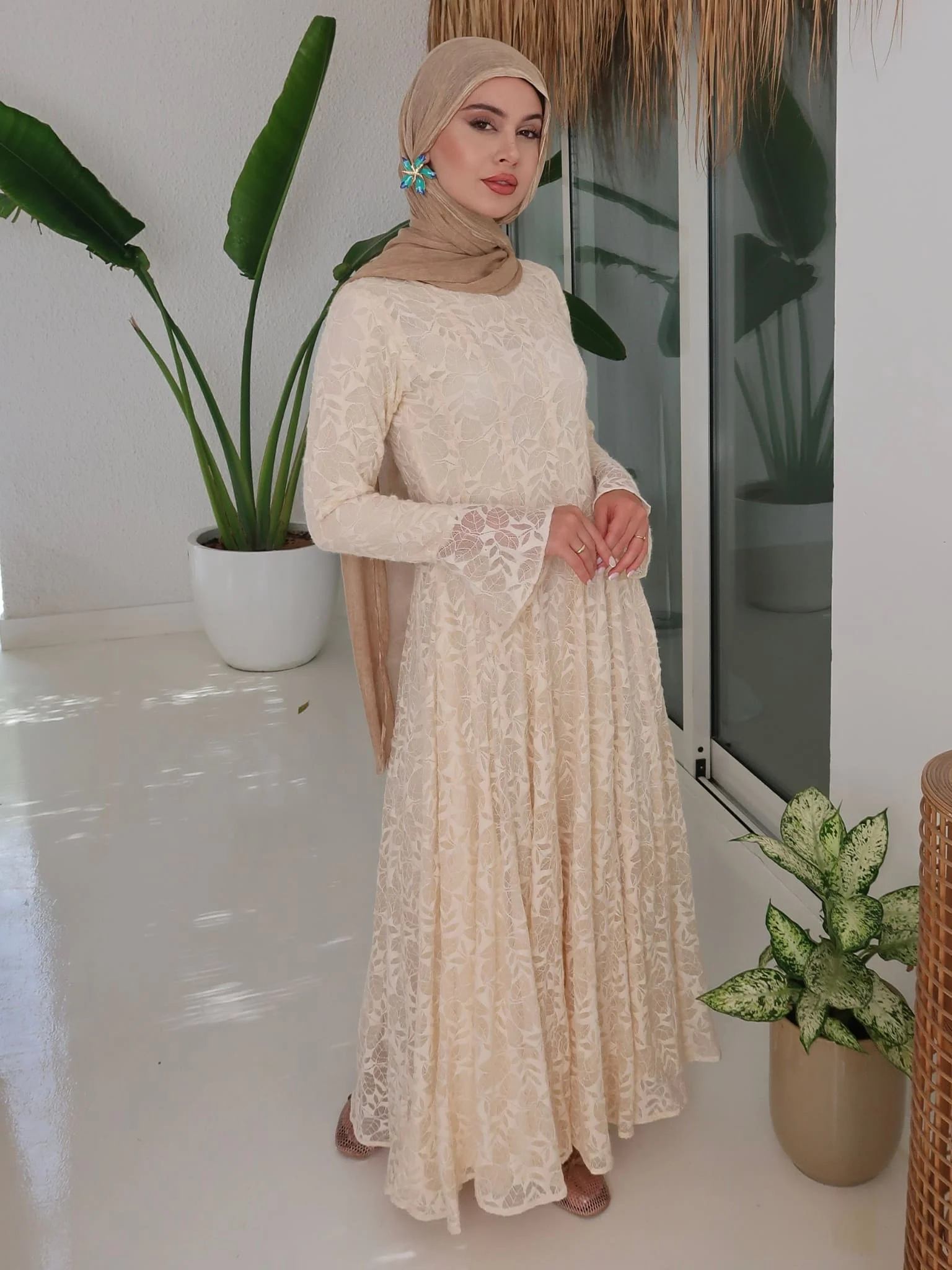 Elysium Net Panel Dress - Image 19
