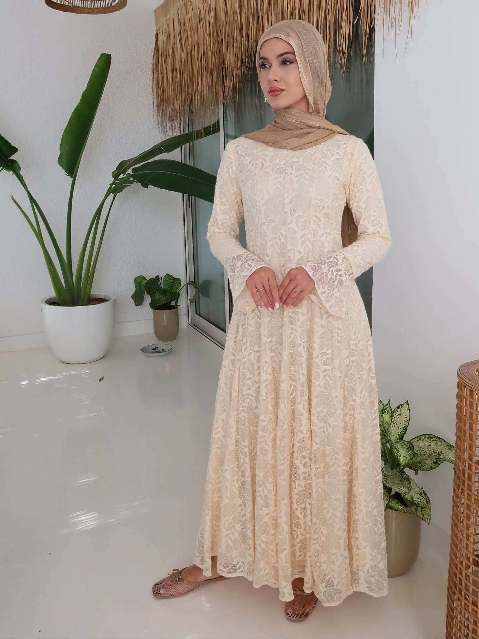 Elysium Net Panel Dress - Image 6