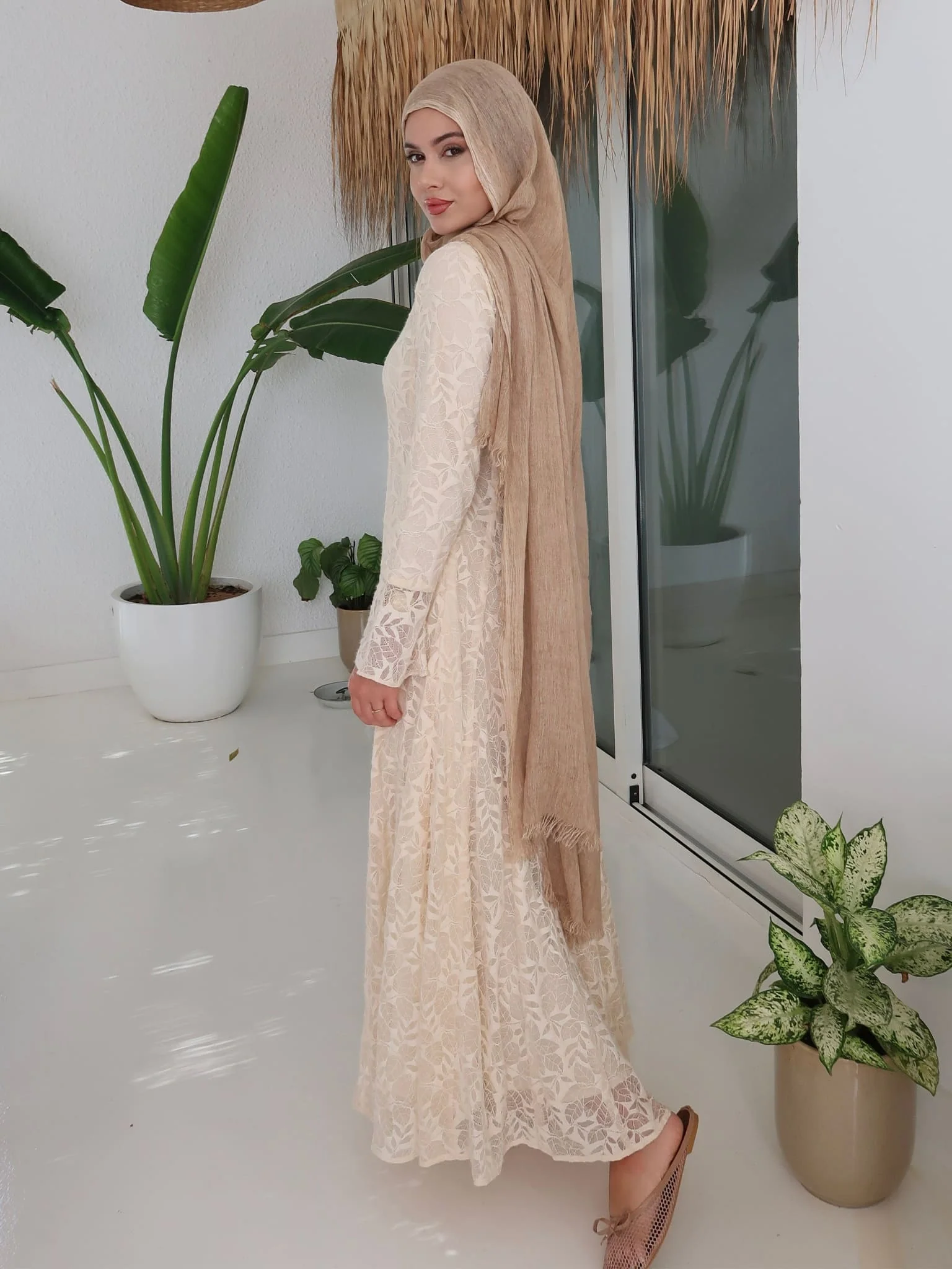 Elysium Net Panel Dress - Image 8